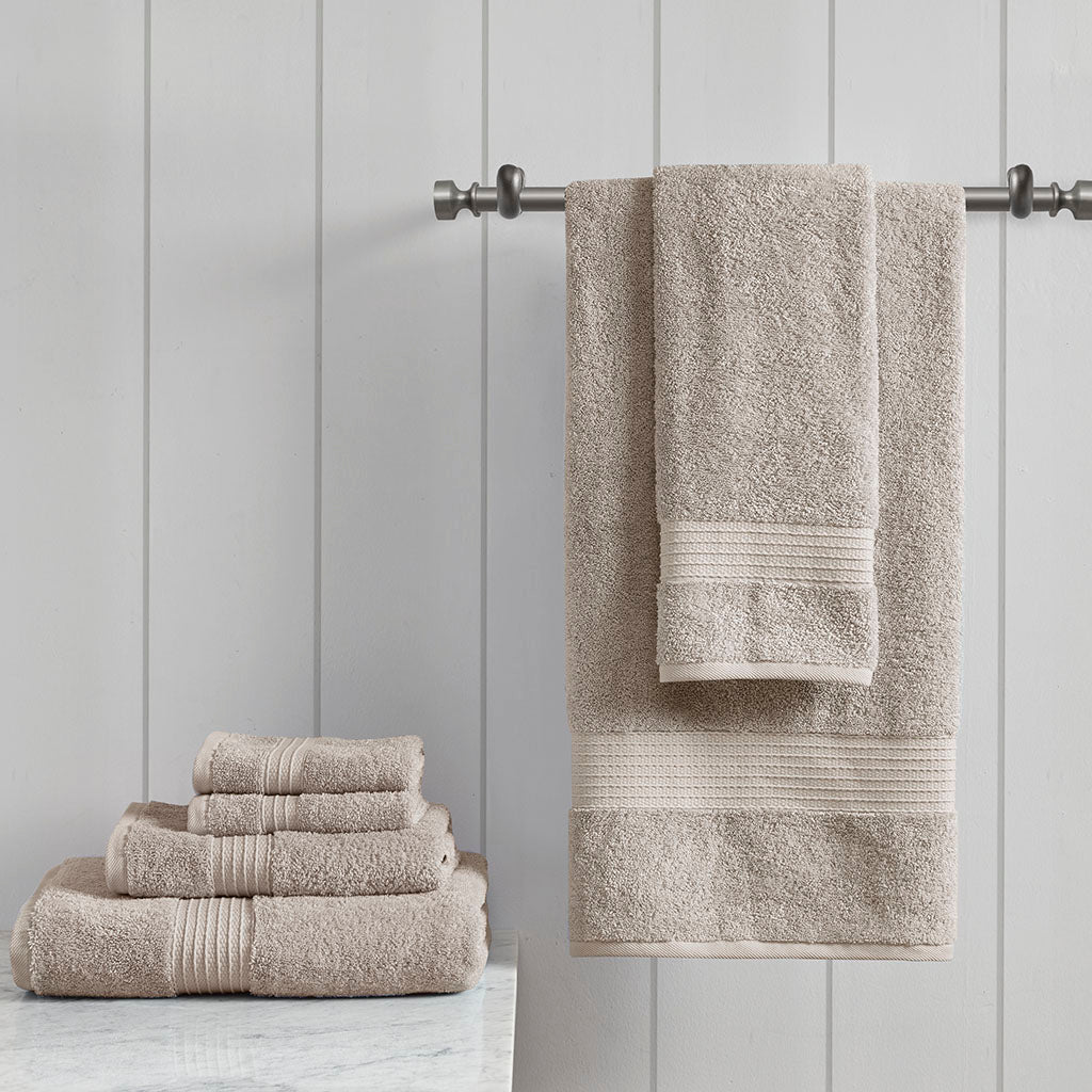Organic 6 Piece Organic Cotton Towel Set