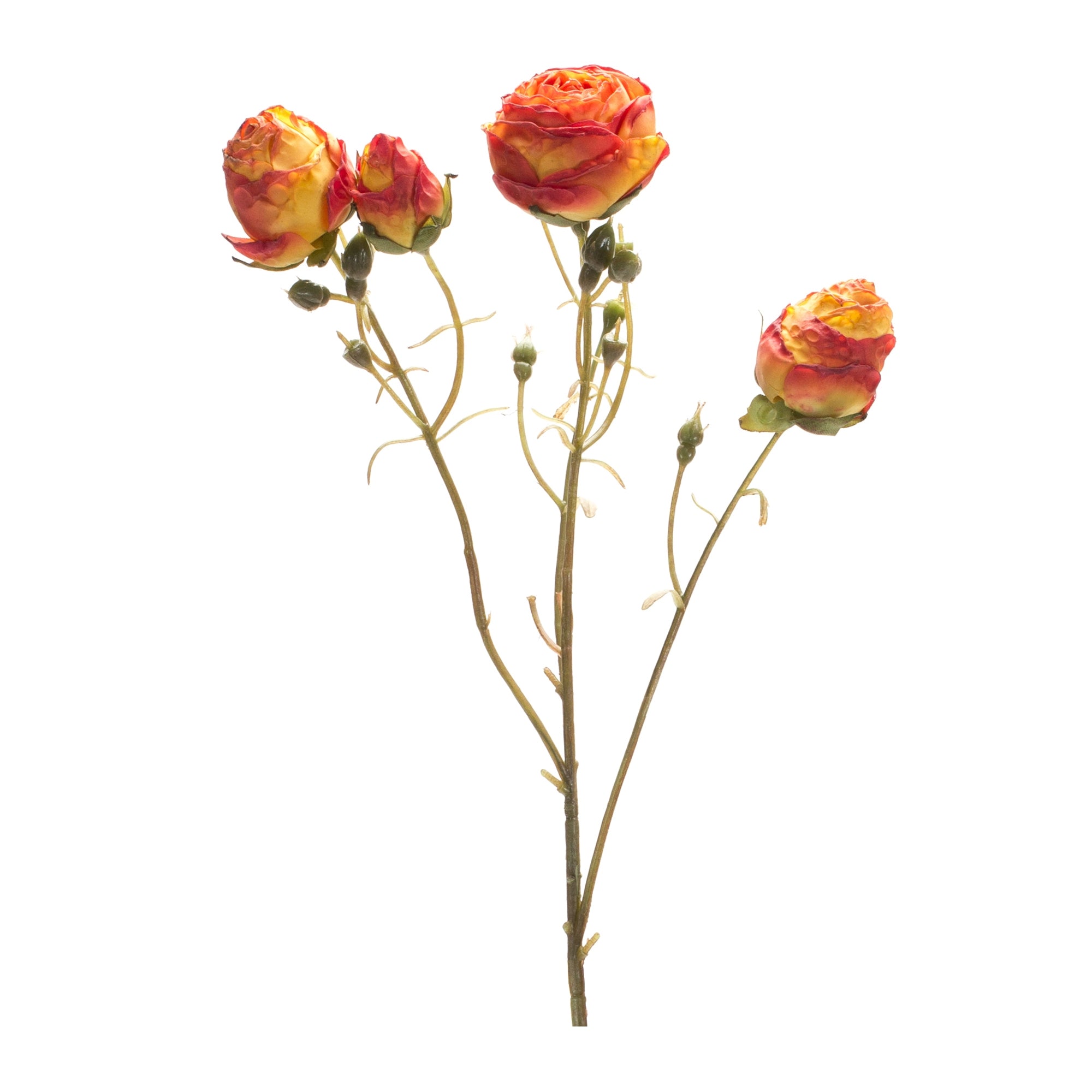 Yellow Rose Bud Spray (Set of 6)