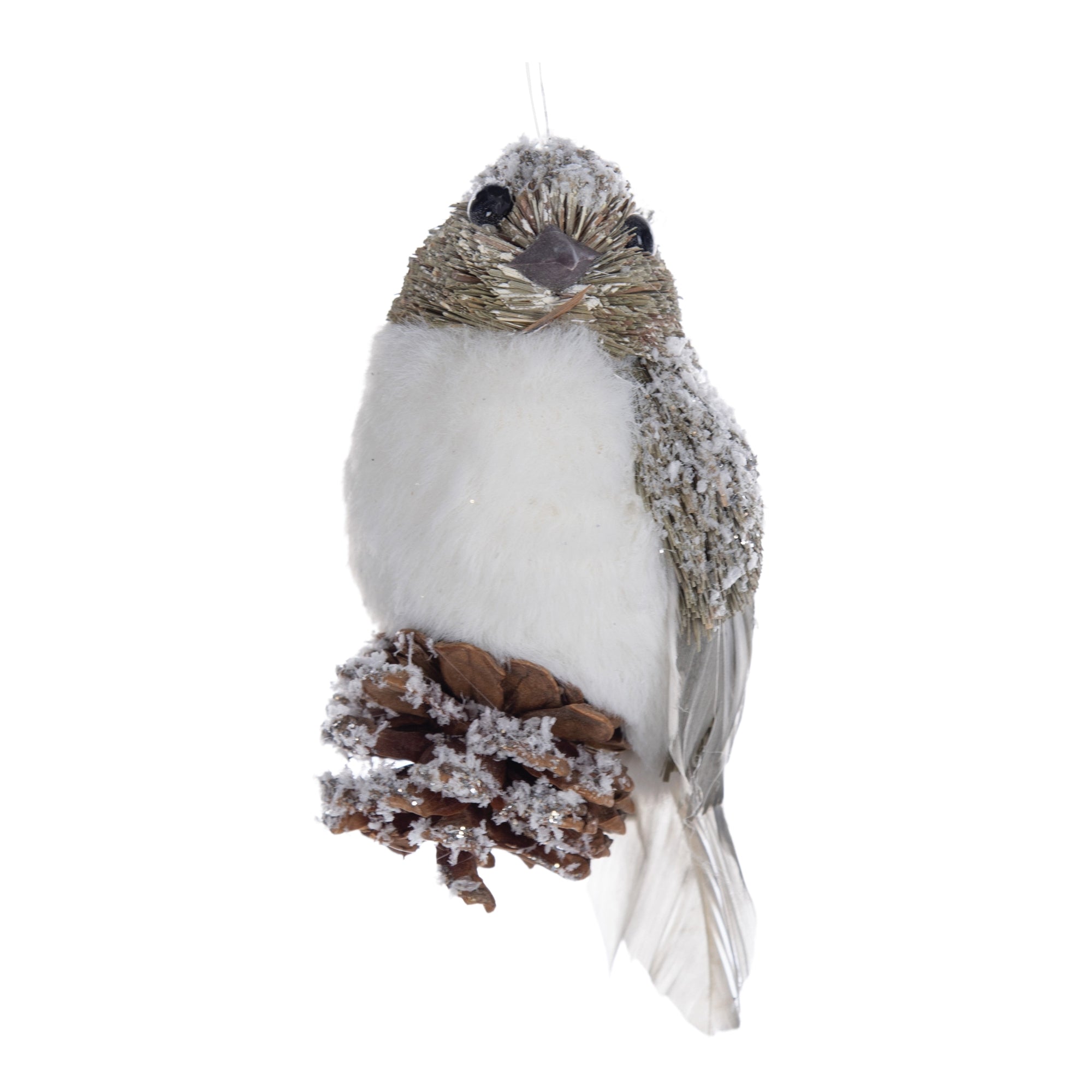 Sisal Bird Ornament (Set of 12)