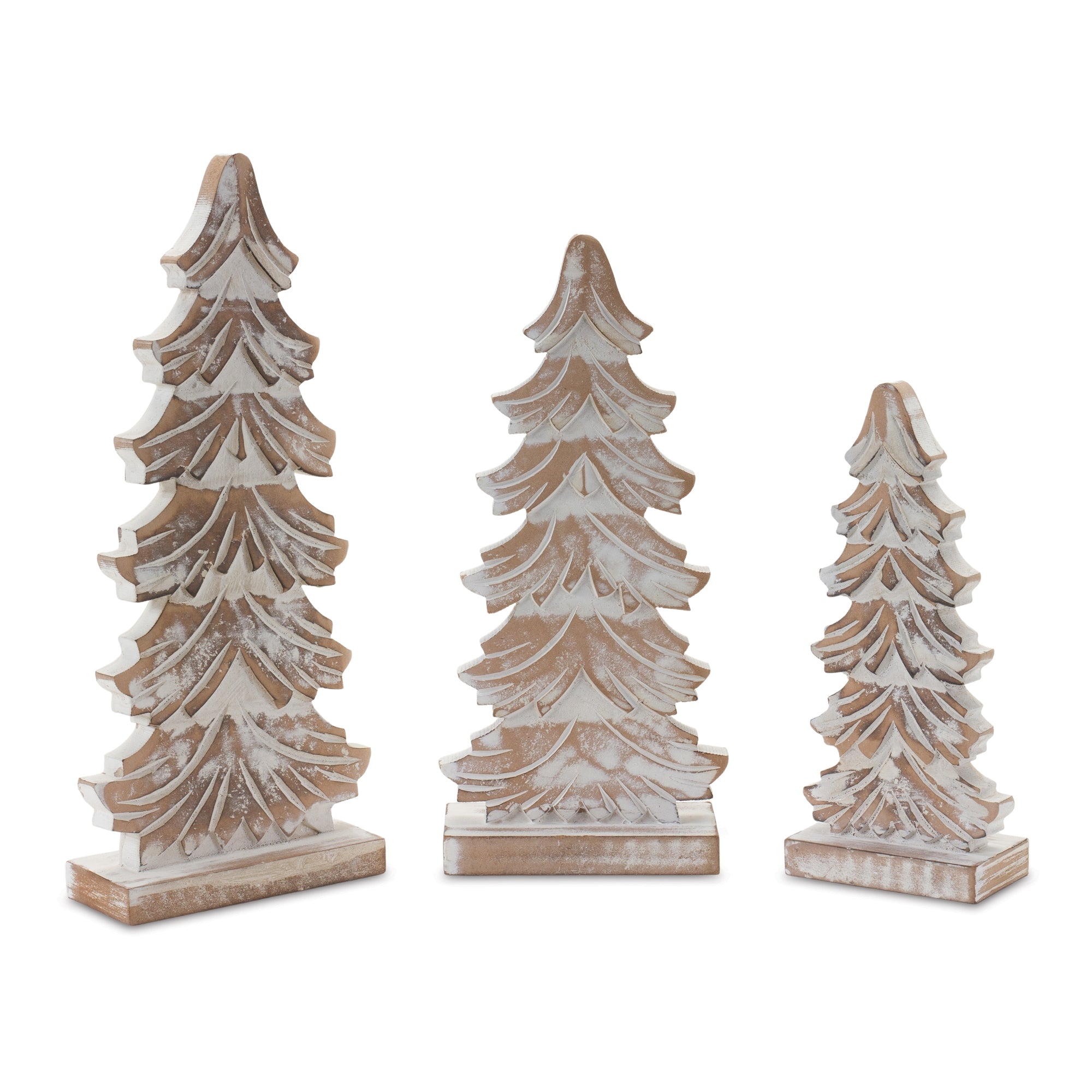 Tree (Set of 3) 8.75"H, 10.75"H, 13"H MDF