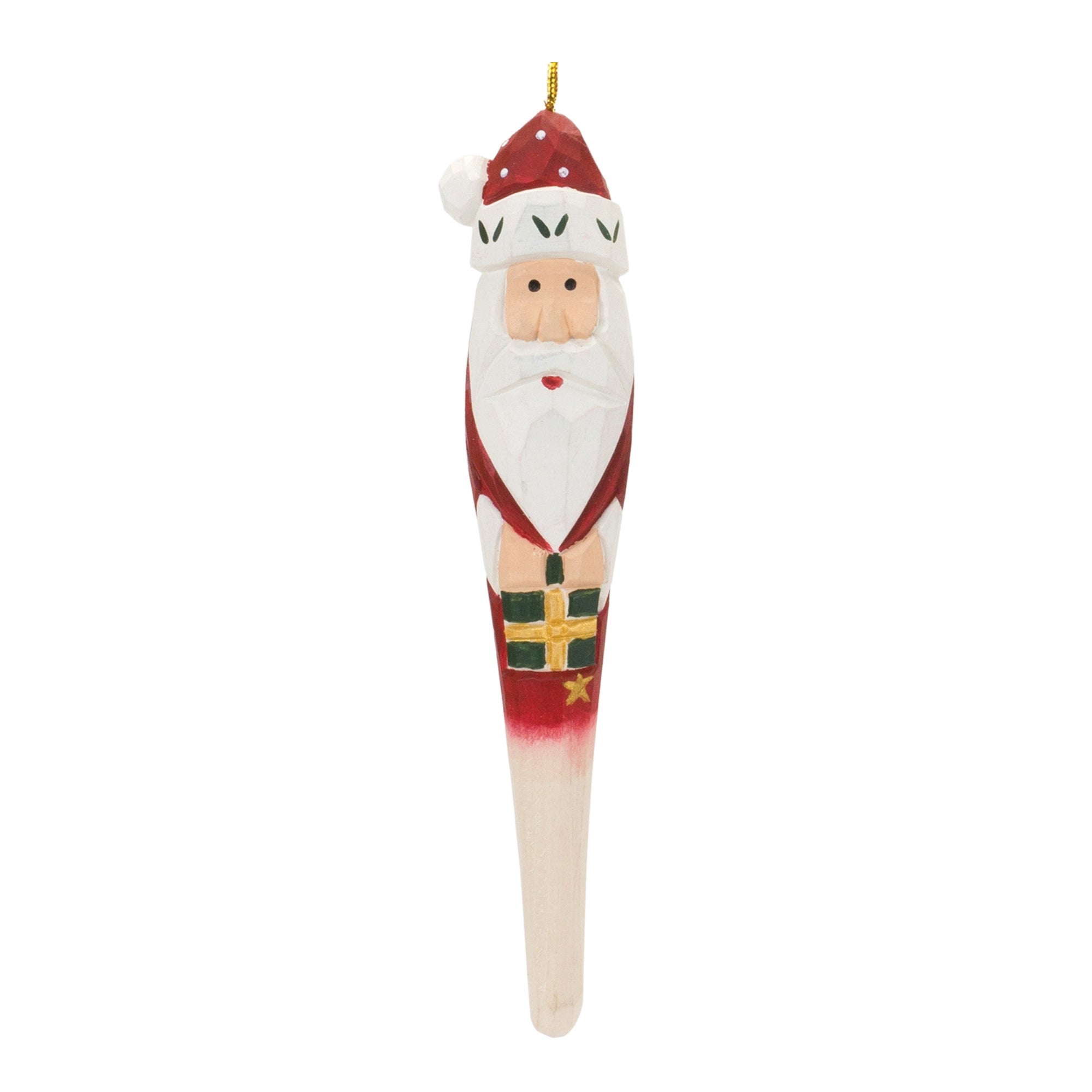 Santa Drop Ornament (Set of 12)