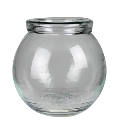 Round Vase with Rolled Rim
