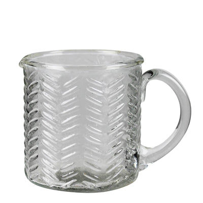 Carafe with Chevron Pattern, Glass