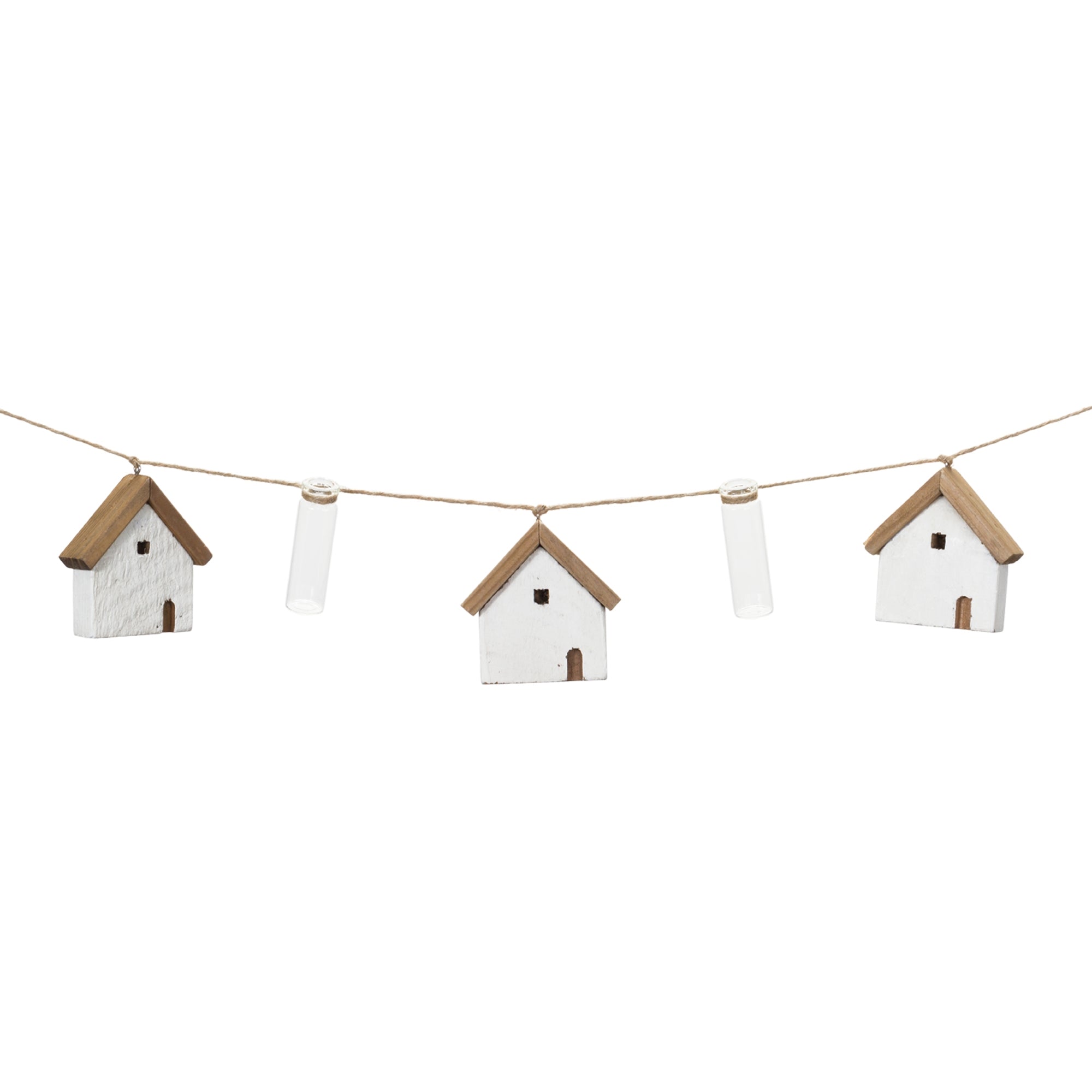 House and Tube Vase String Garland (Set of 2)