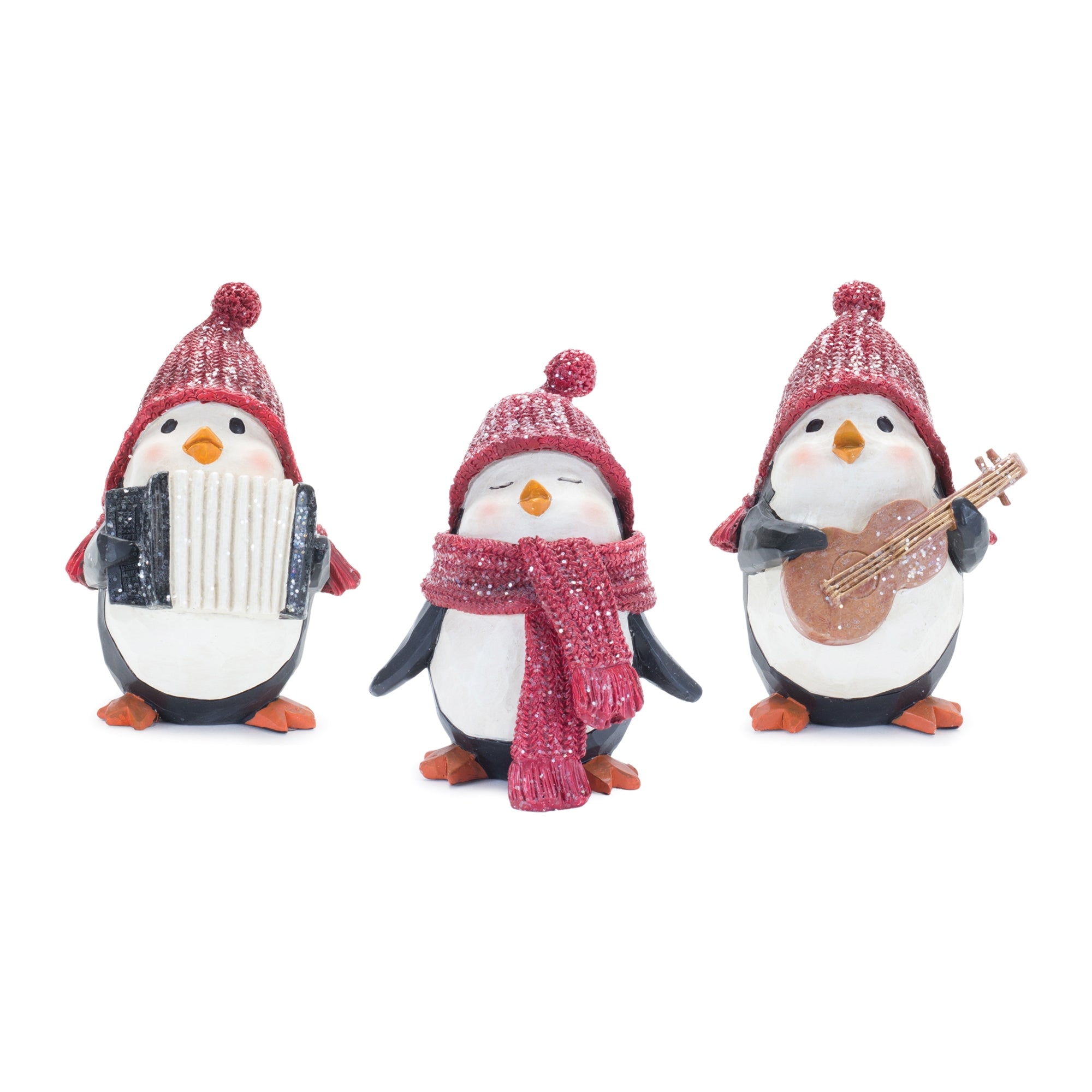 Musical Penguin Figurine (Set of 3)