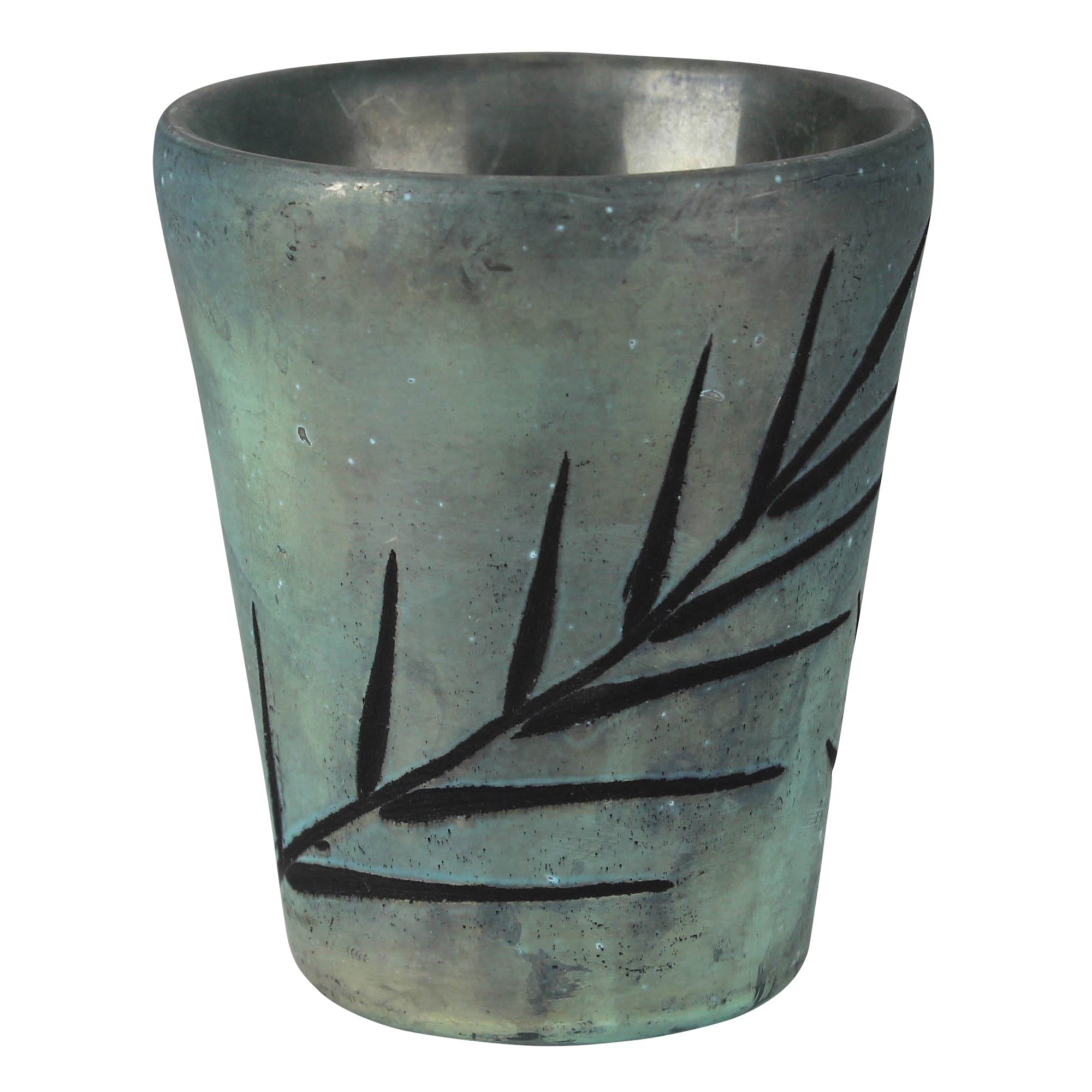 Robles Votive, Glass, Teal