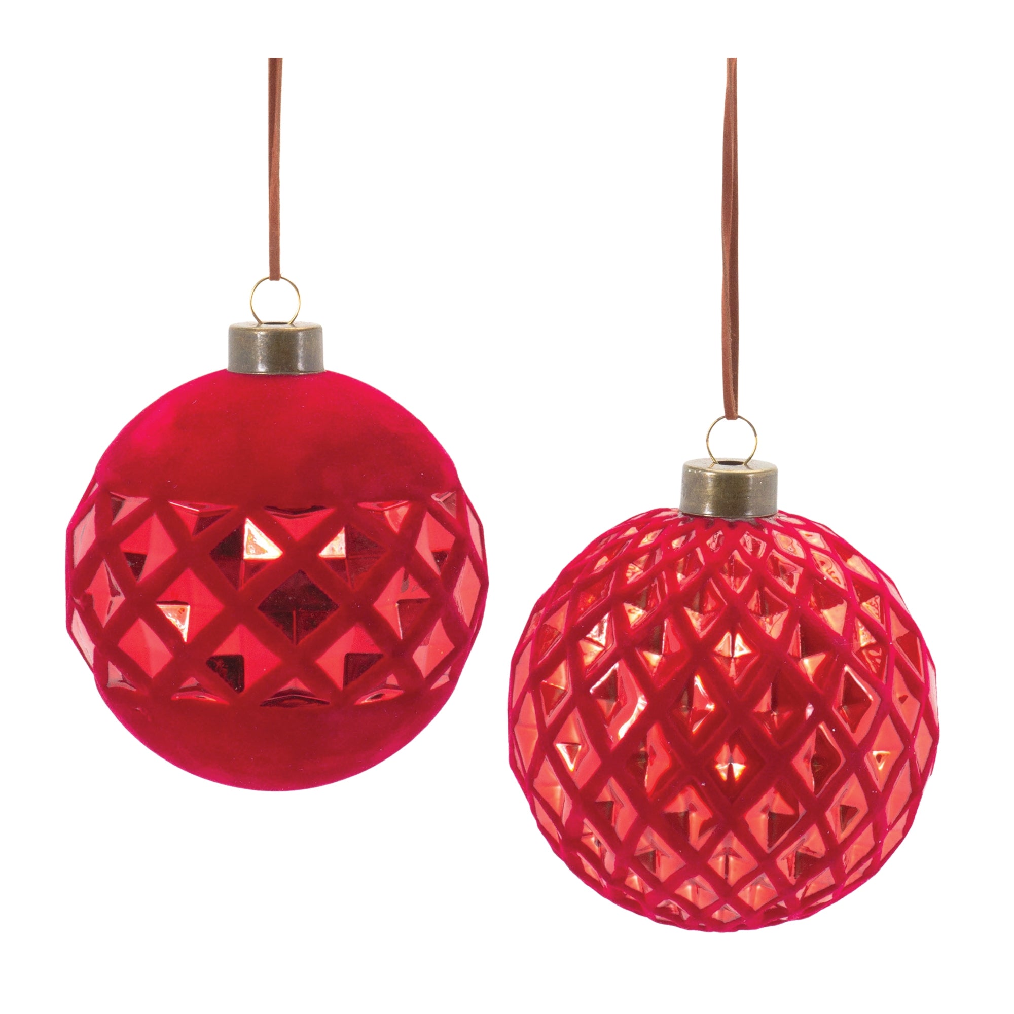 Harlequin Glass Ball Ornament (Set of 12)