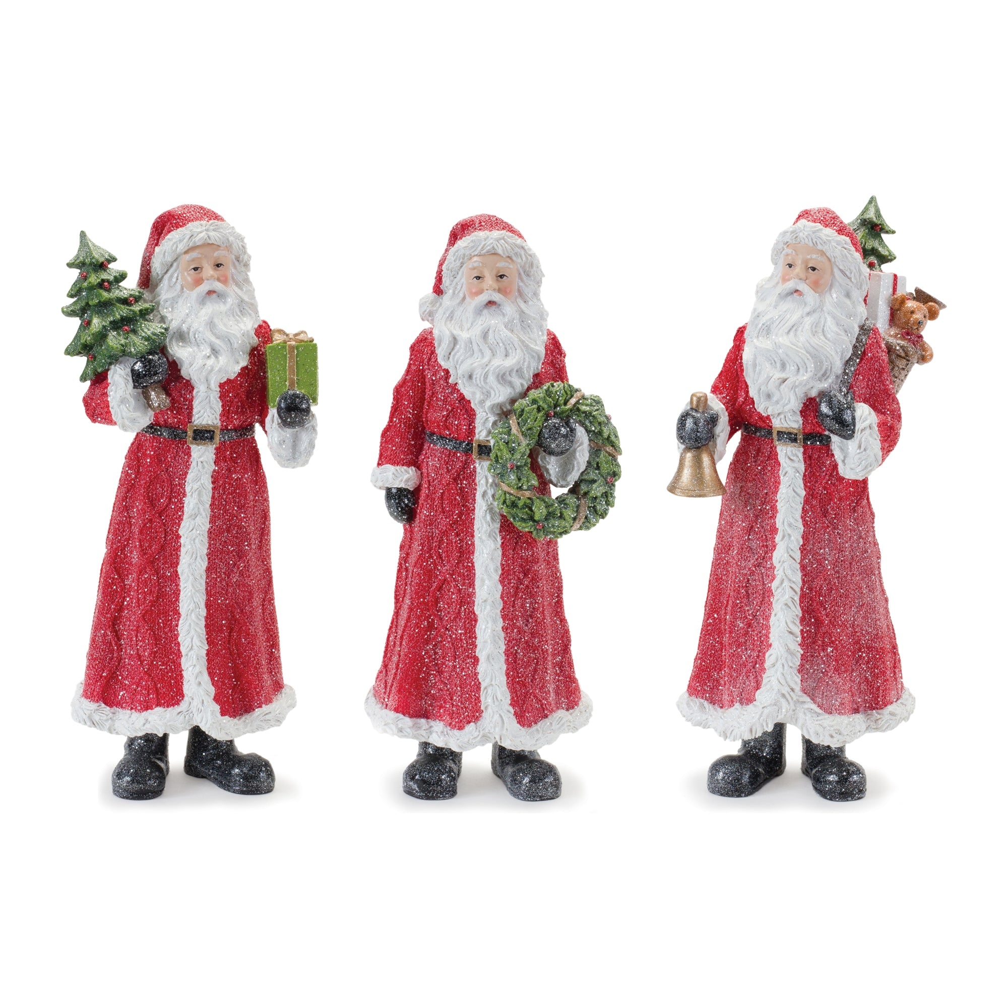 Glittered Santa (S/3)