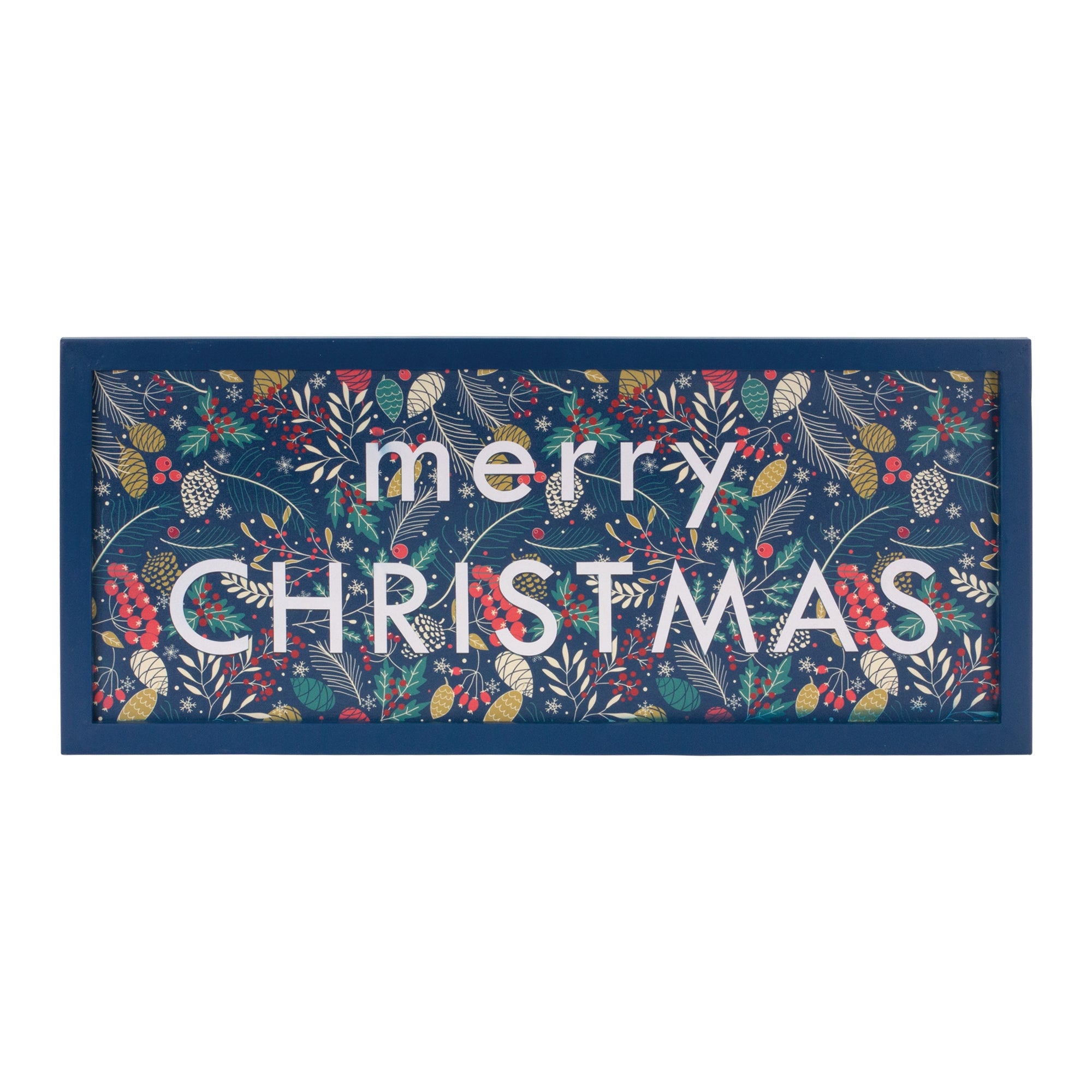 Wood Merry Christmas Sign 30"L