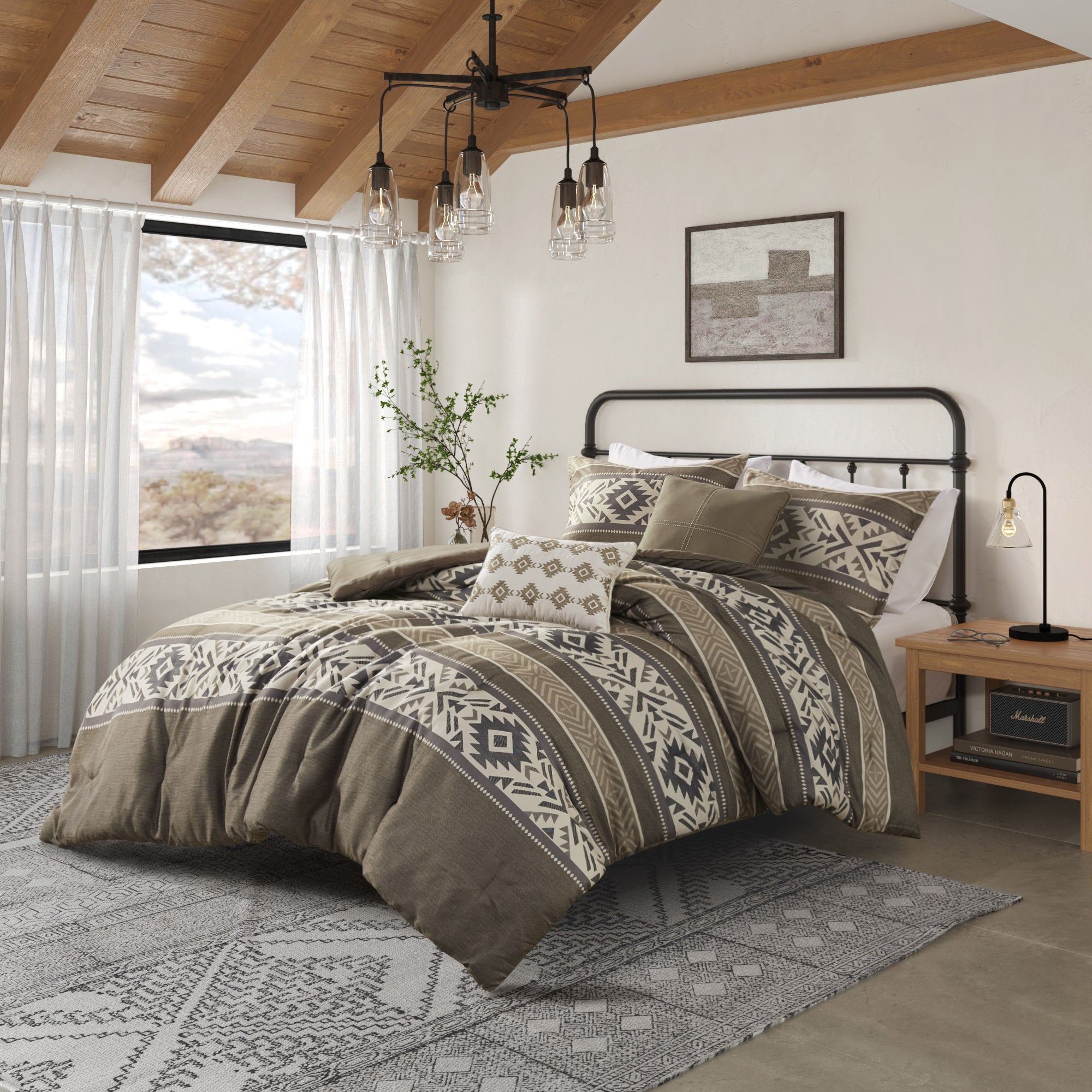 Mariposa 7 Piece Comforter Set
