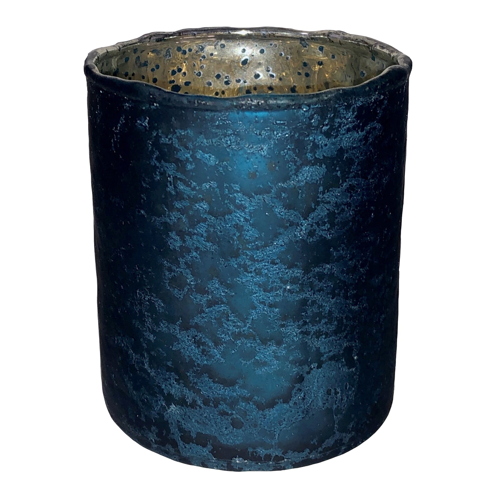 Glass Votive - Dark Blue