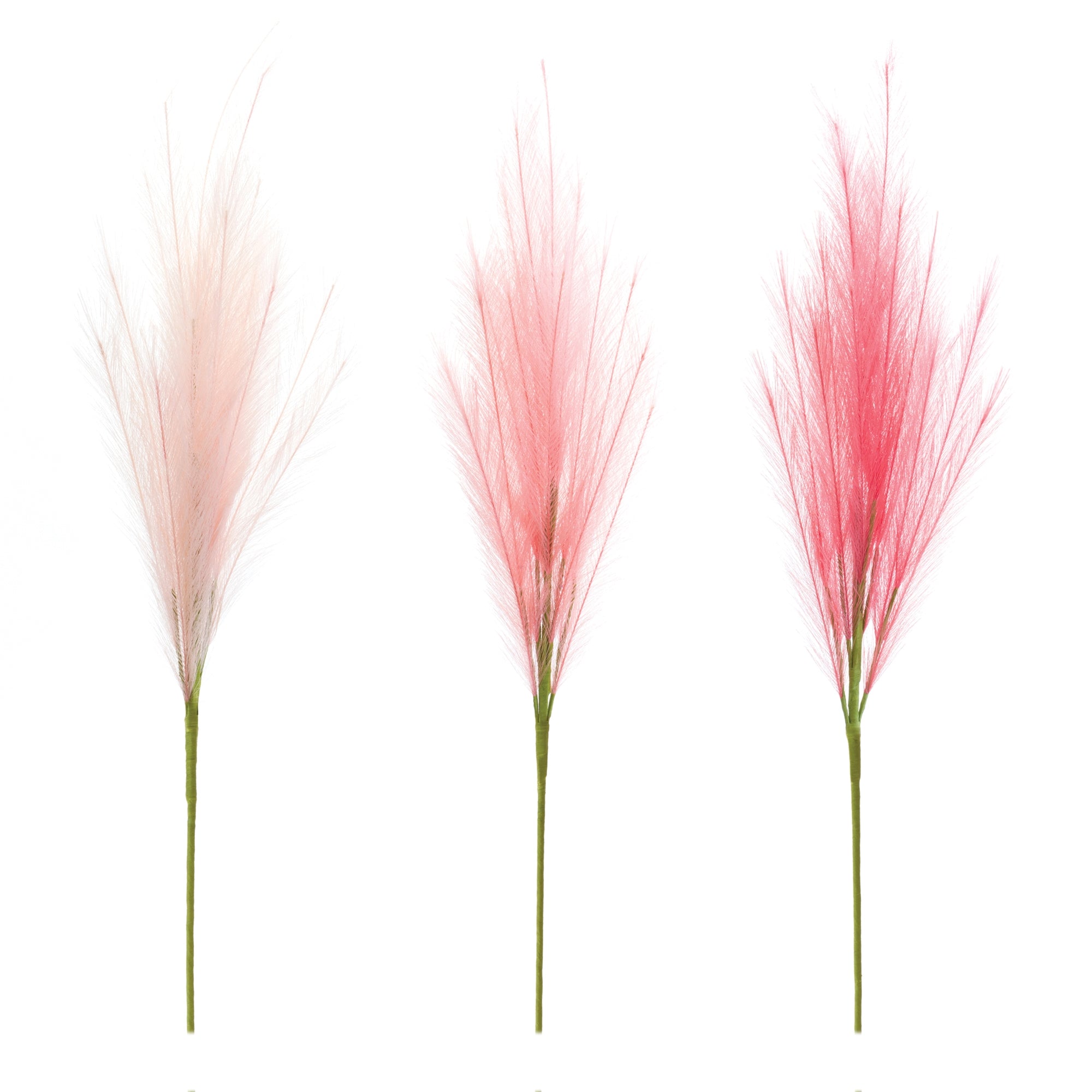 Assorted Pink Plume Spray (Set of 3)