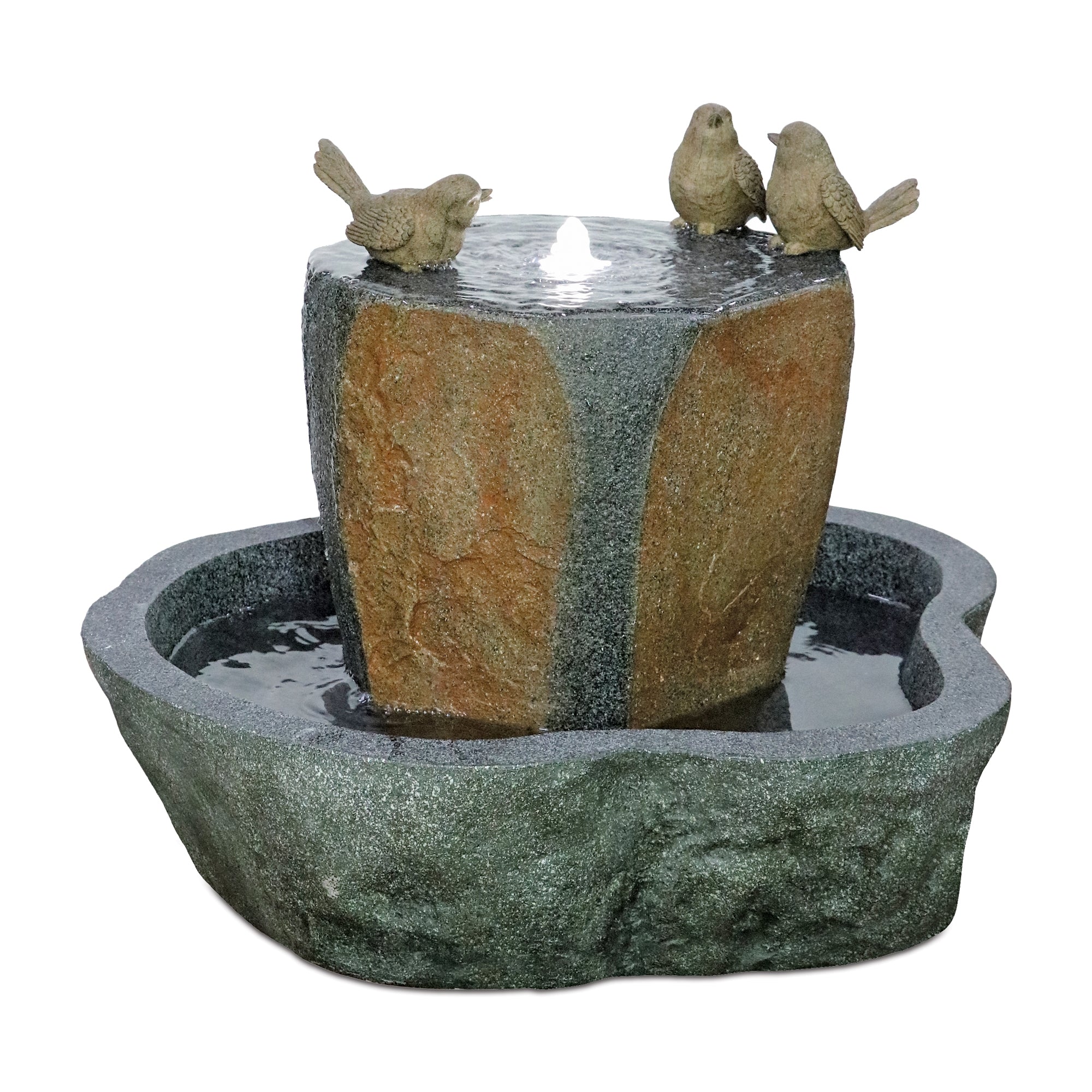 Fountain 22"D x 17.5"H Resin (pump MZ20450AB)