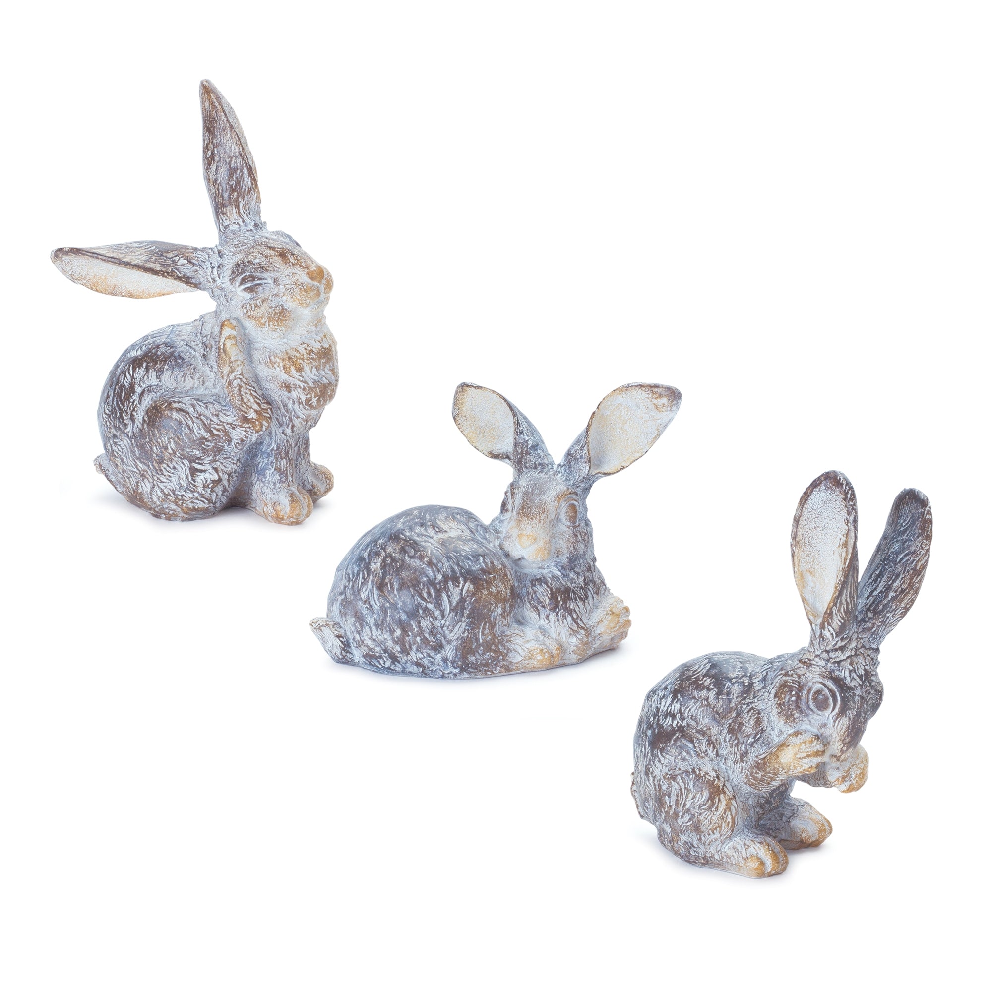 Garden Rabbit Figurine (Set of 3)