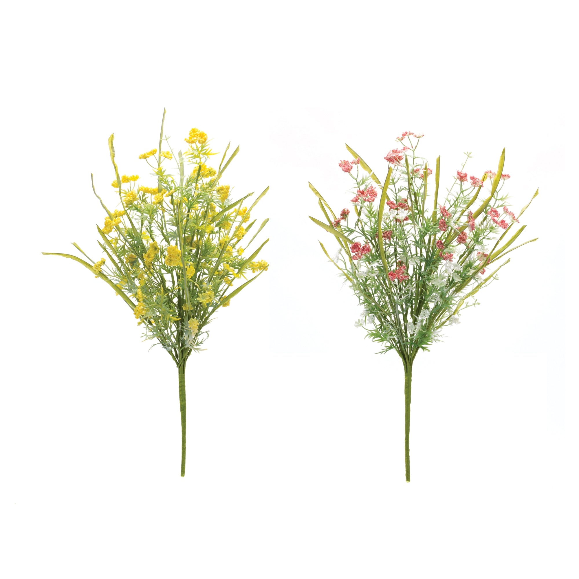 Yarrow Floral Bush (Set of 2)