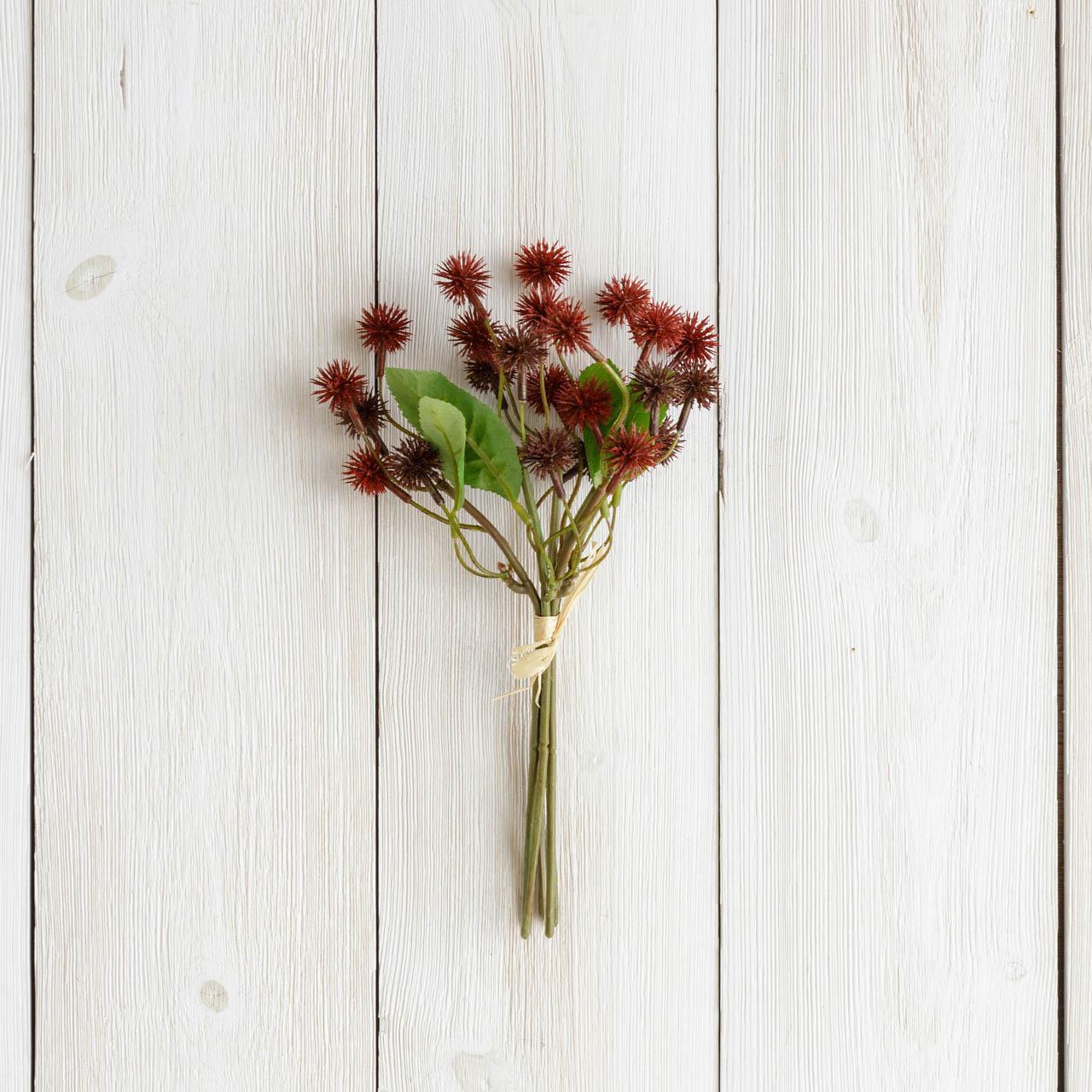 Bundle - Mini Thistles, Burgundy