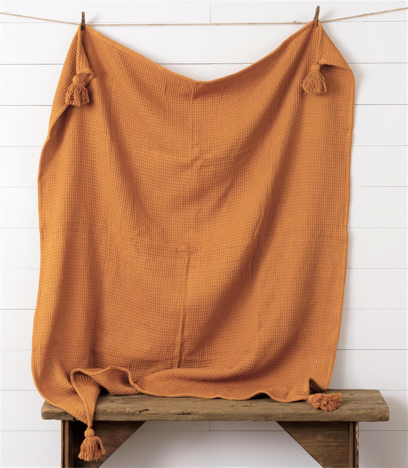 Rust Fall Harvest Throw