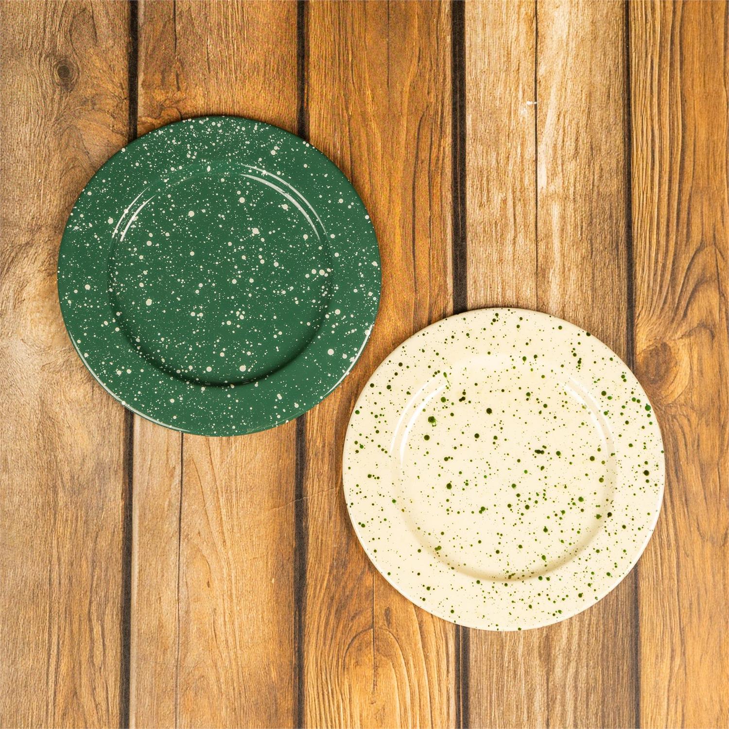 Camp Splatter Enamel Plate (S)