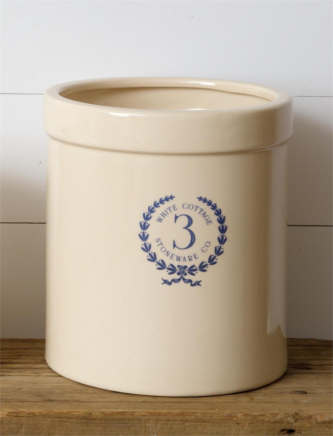 White Cottage Stoneware Crackled