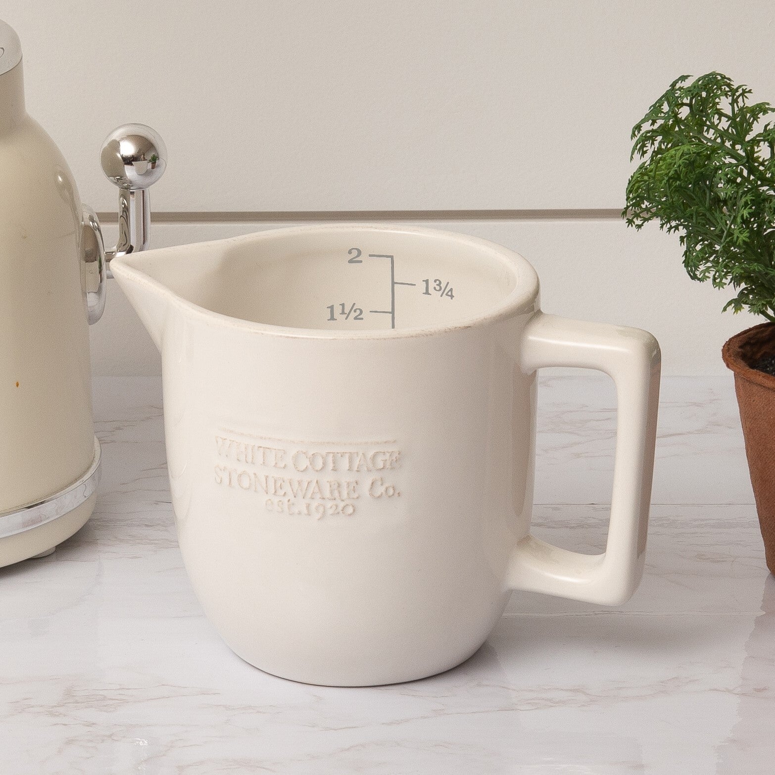 White Cottage Measuring Cup