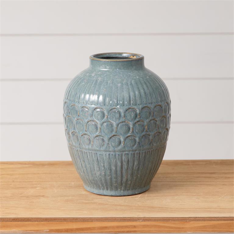 Slate Blue Pot (M)