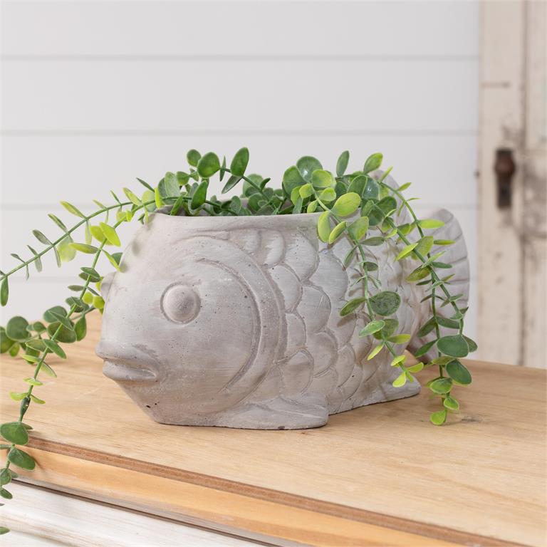 Fish Shaped Planter (L)