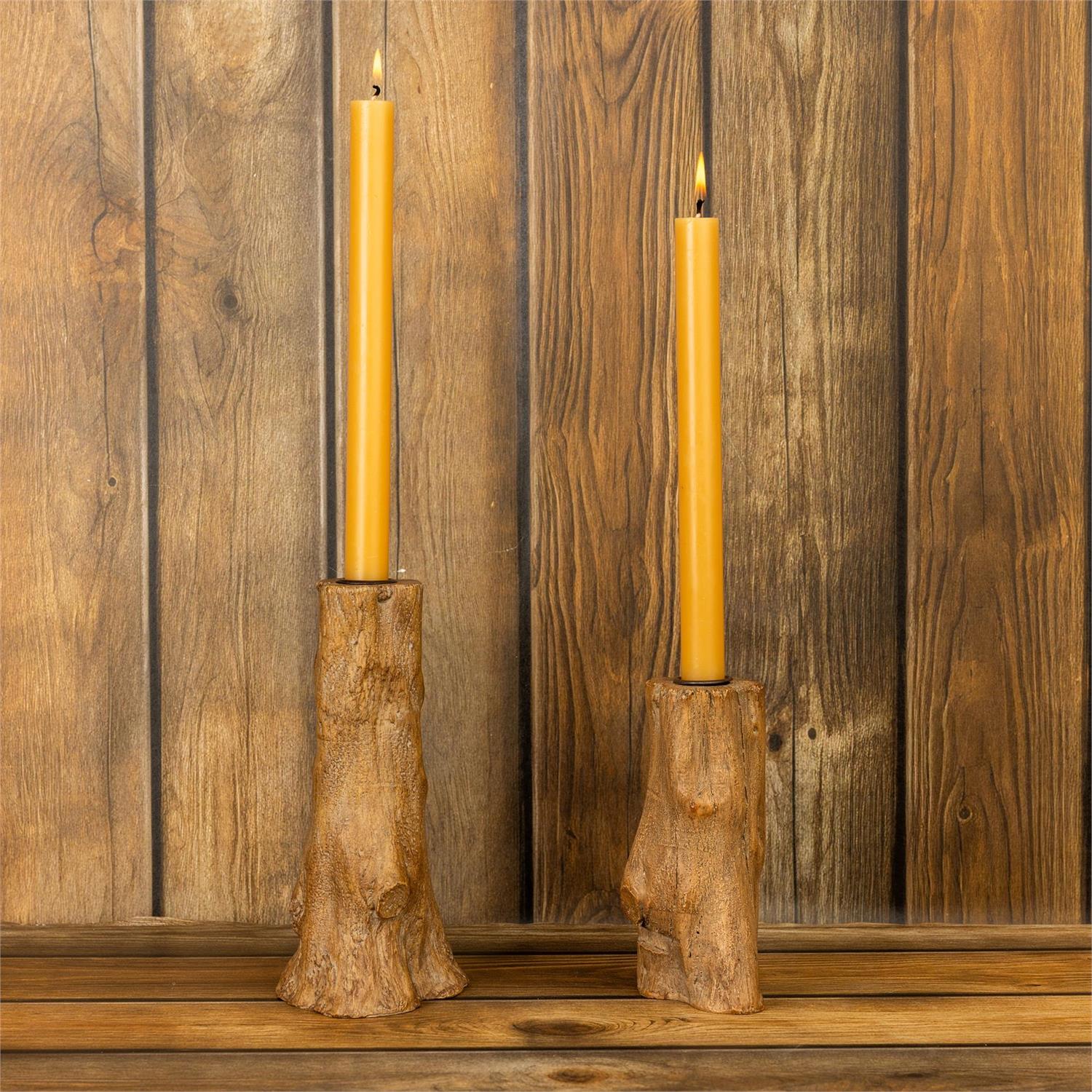 Tree Stump Taper Holder (S/2)