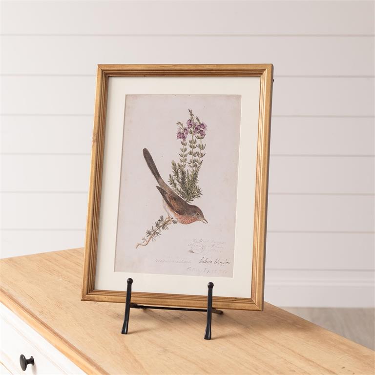 Black Metal Table Easel, Lg