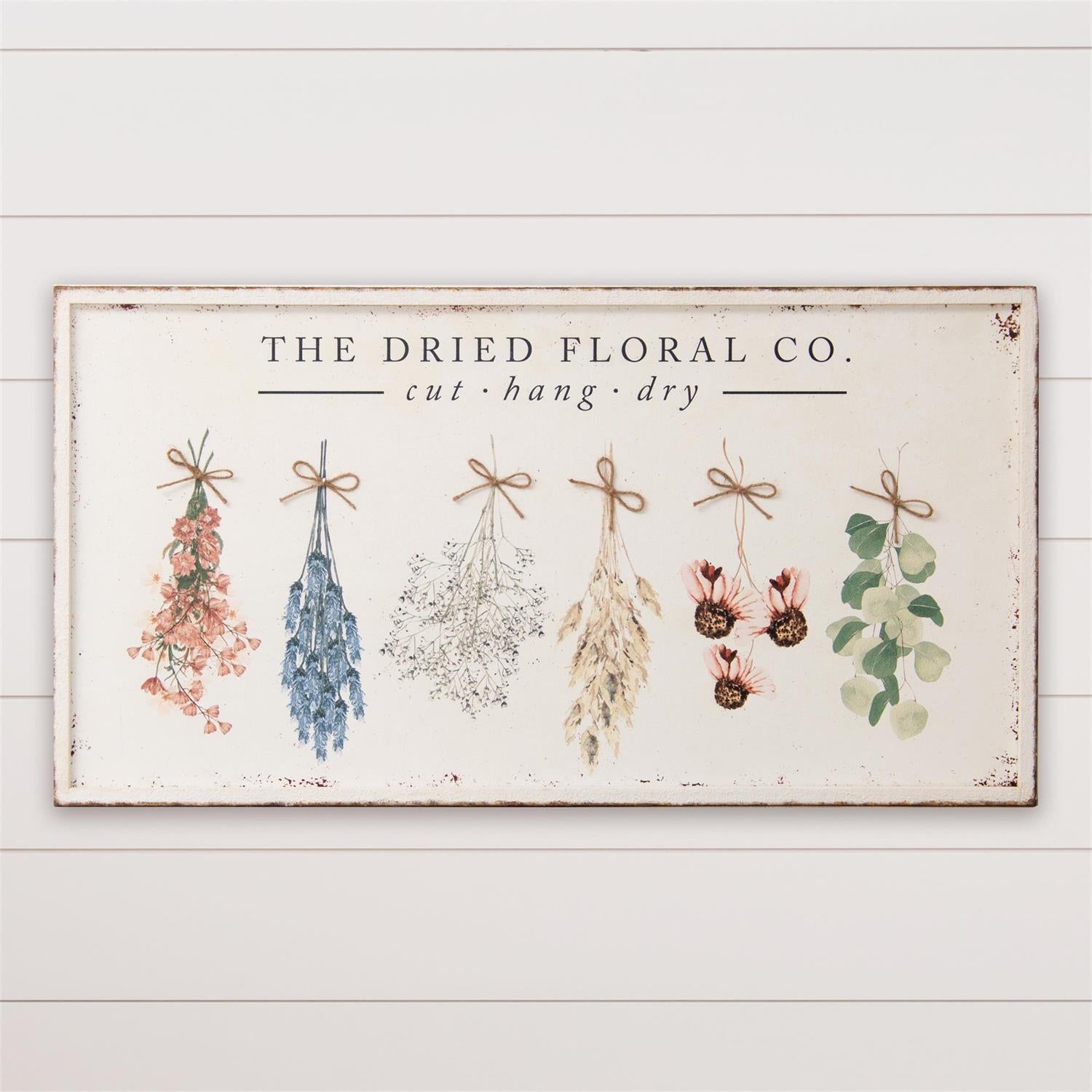 Dried Floral Co - Wood Wall Art