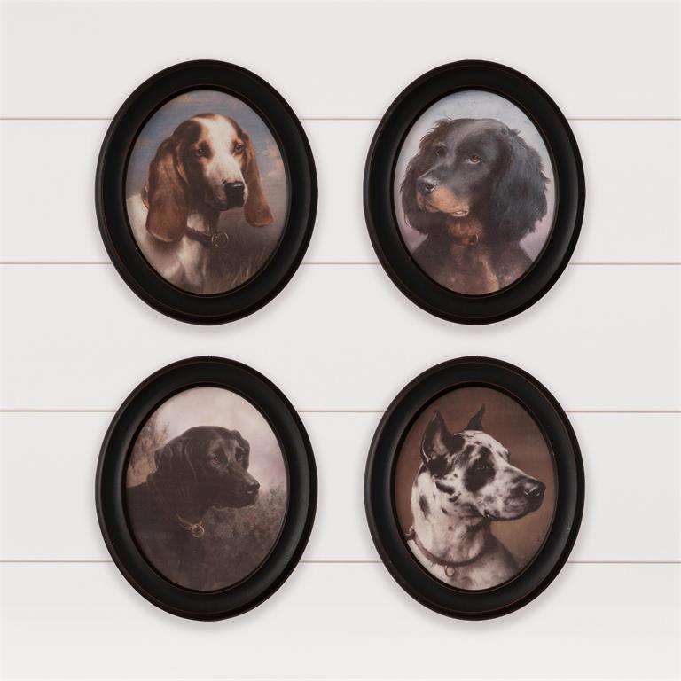 Hunting Dogs Artwork (S/4)