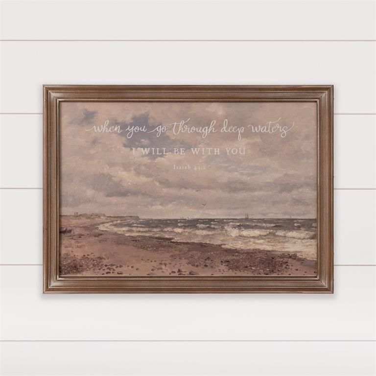 I will Be With You Wall Art