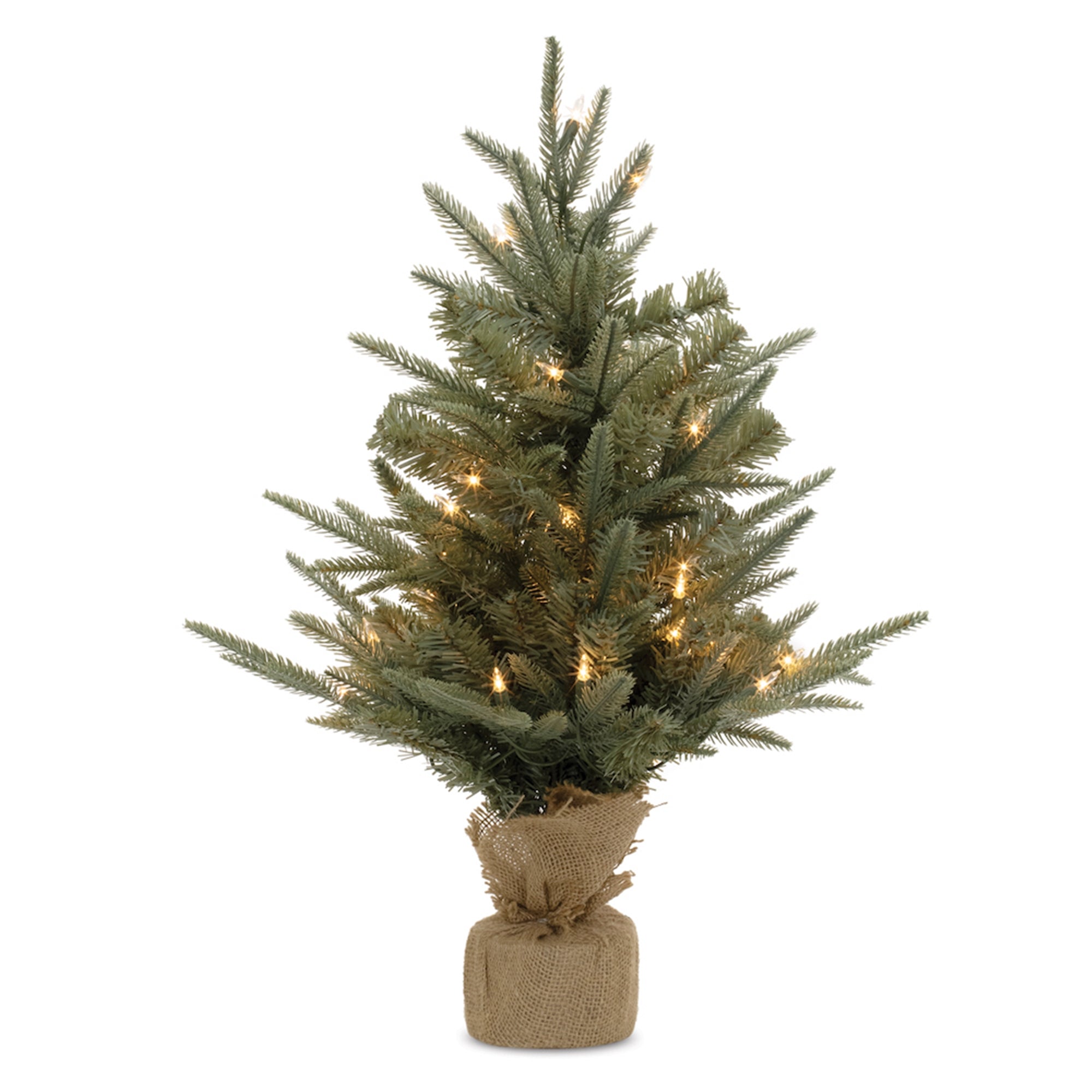 Tree 35 Lights 24”H PVC/Metal UL Plug Included