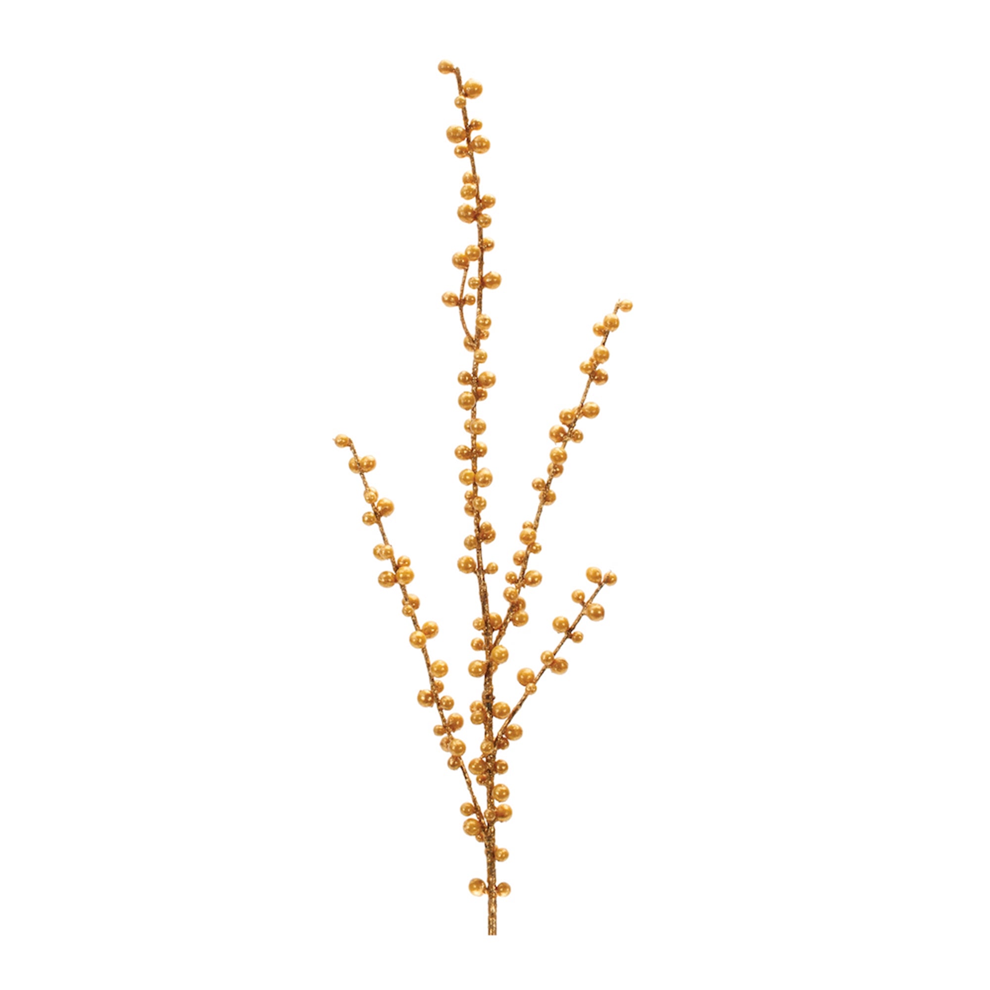 Gold Ilex Berry Spray (Set of 2)