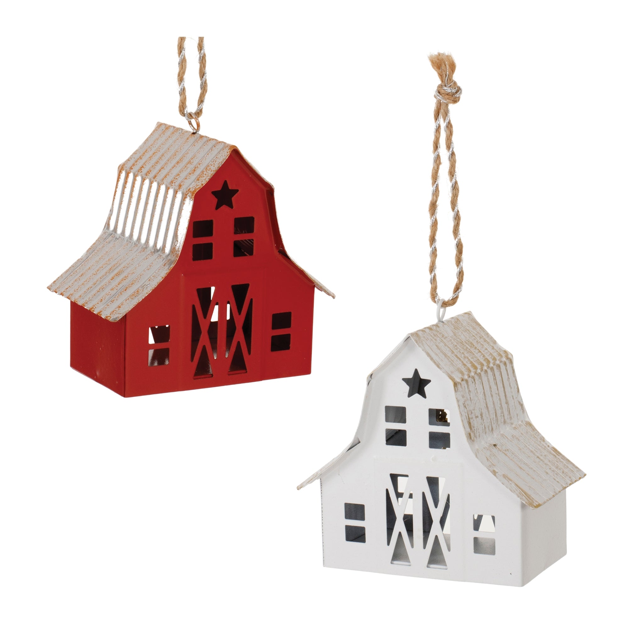 Barn Ornament (s/2)