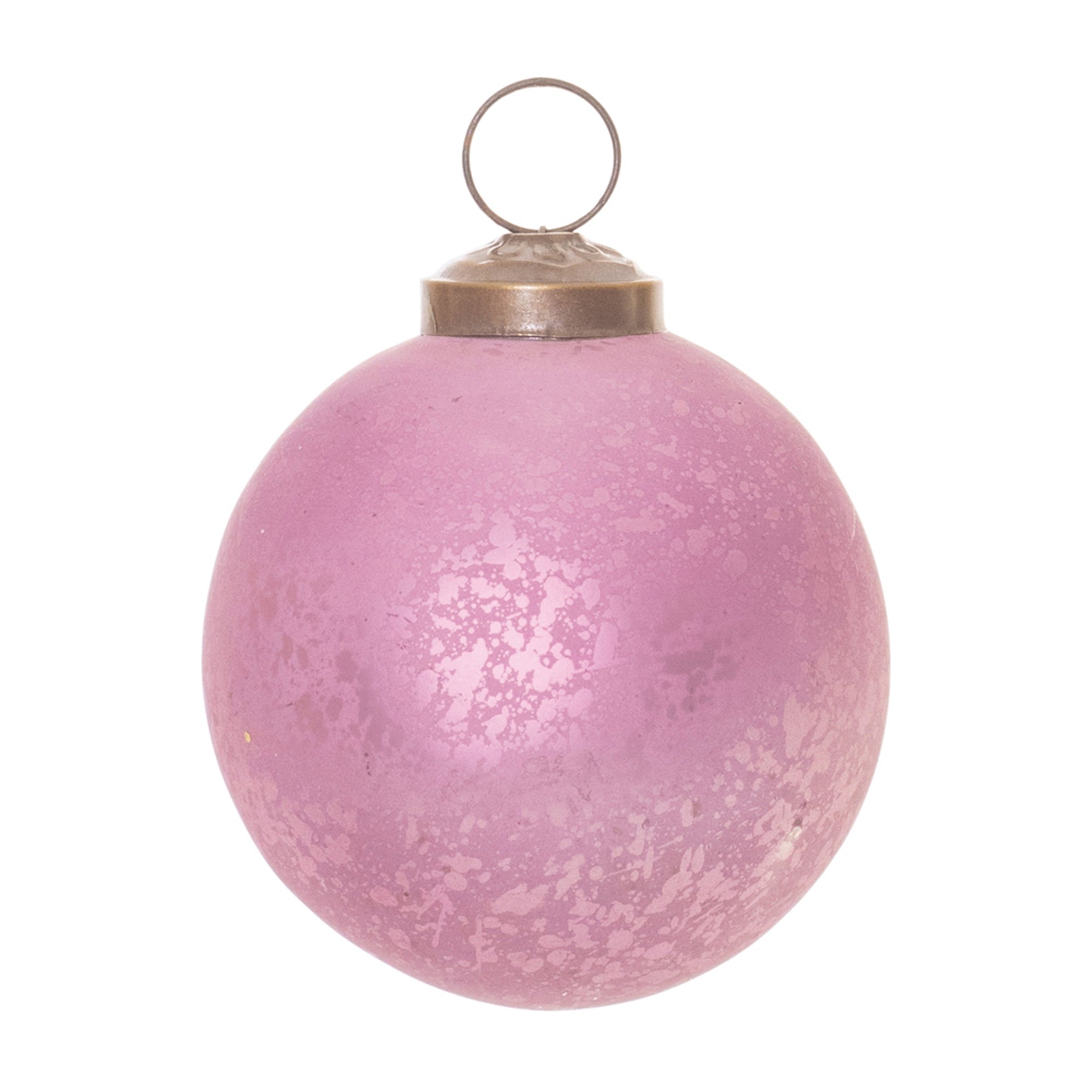 Ball Ornament 3”D Glass