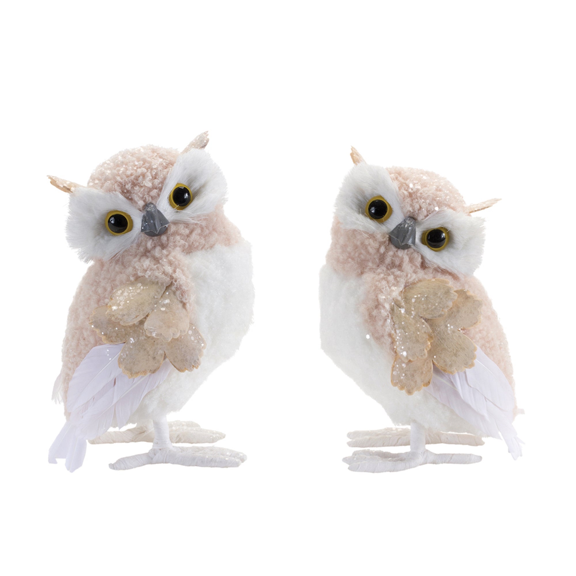 Owl (2 Asst) 7.75”H Foam/Polyester