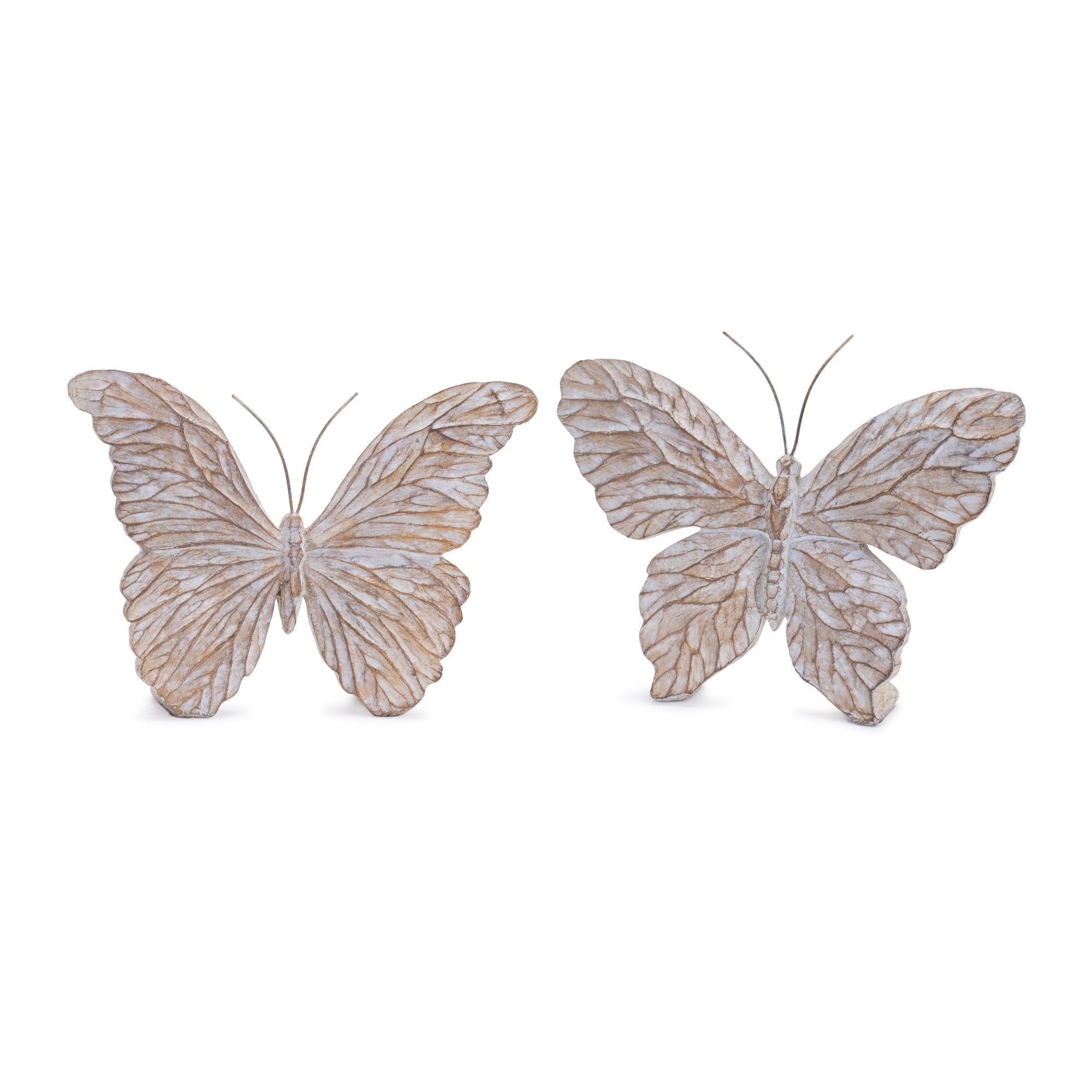 Butterfly (2 Asst) 5”H Resin/Metal