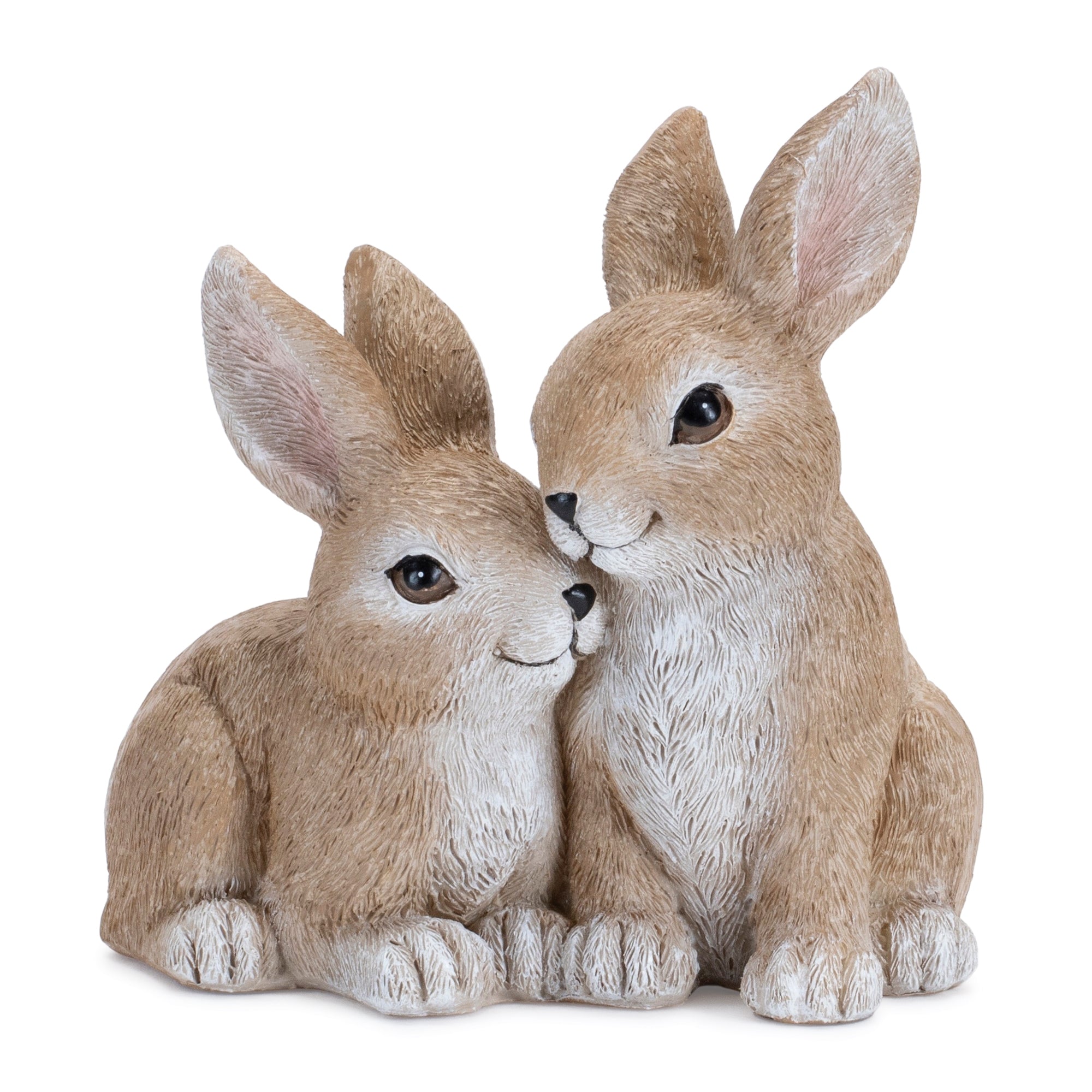 Double Bunny 4.75”H Resin