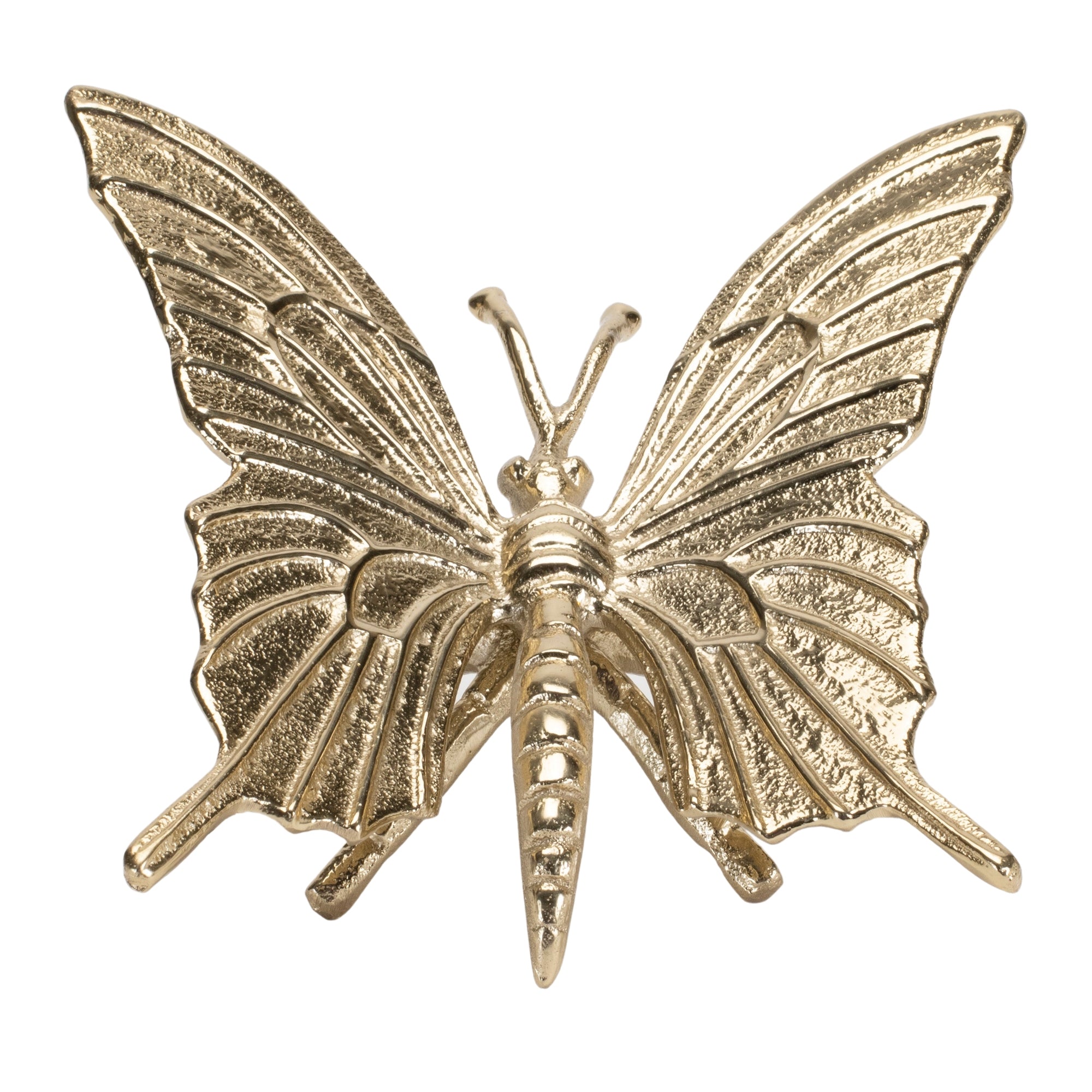 Modern Metal Butterfly Decor (Set of 2)