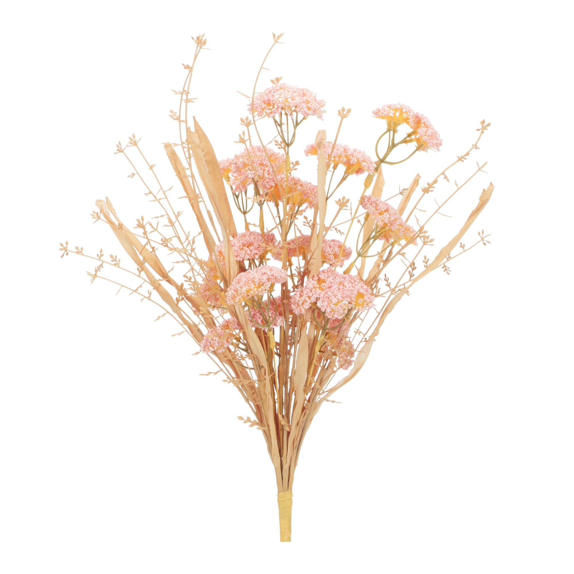 Blush Floral Grass Bush (Set of 2)