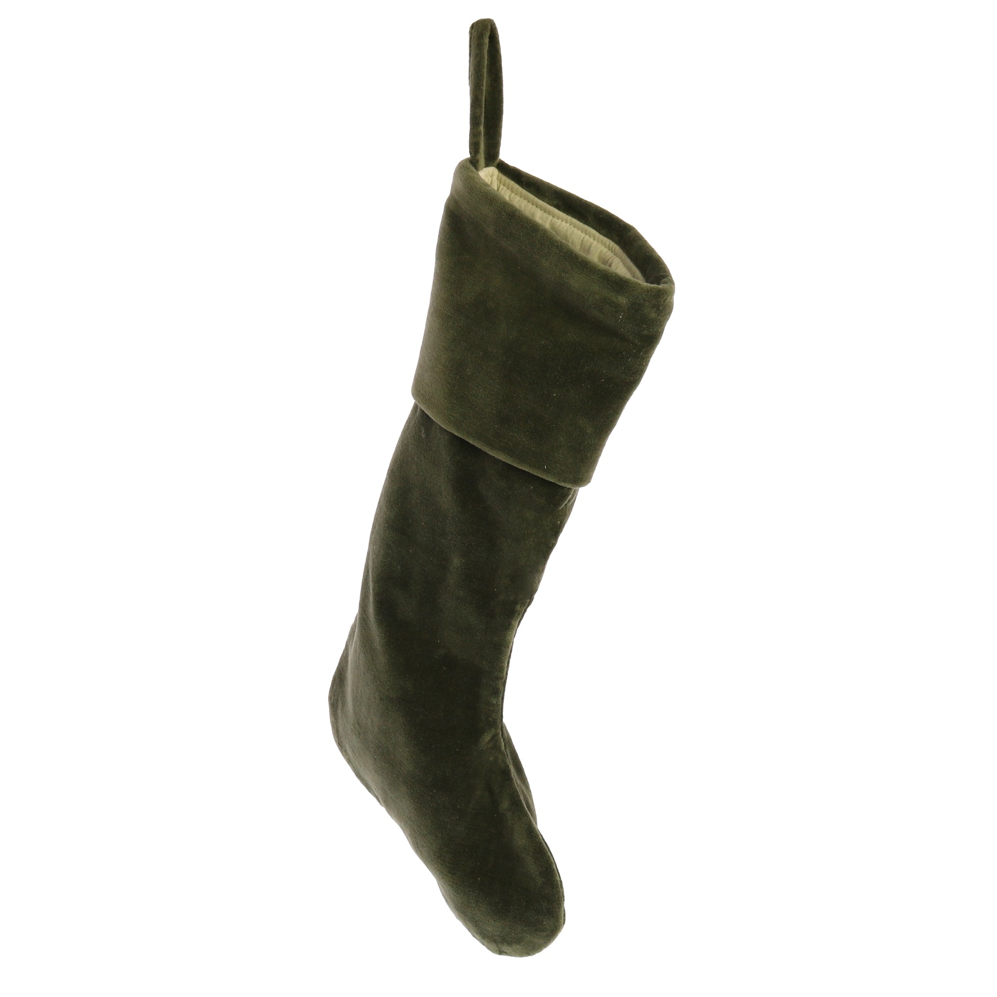 Velvet Stocking - Sage Green - Sage Green