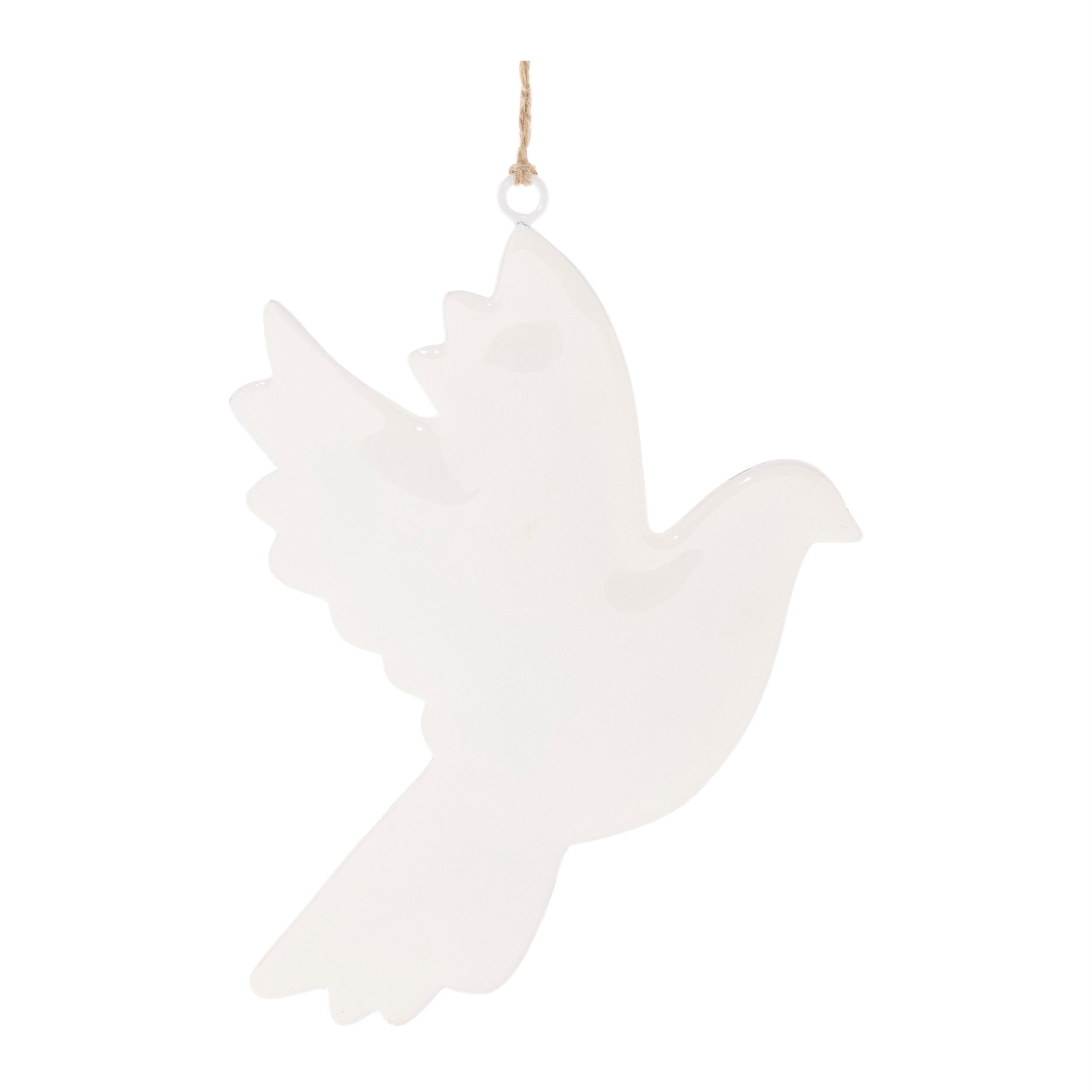 Dove Ornament (Set of 6) 6.5"H Iron