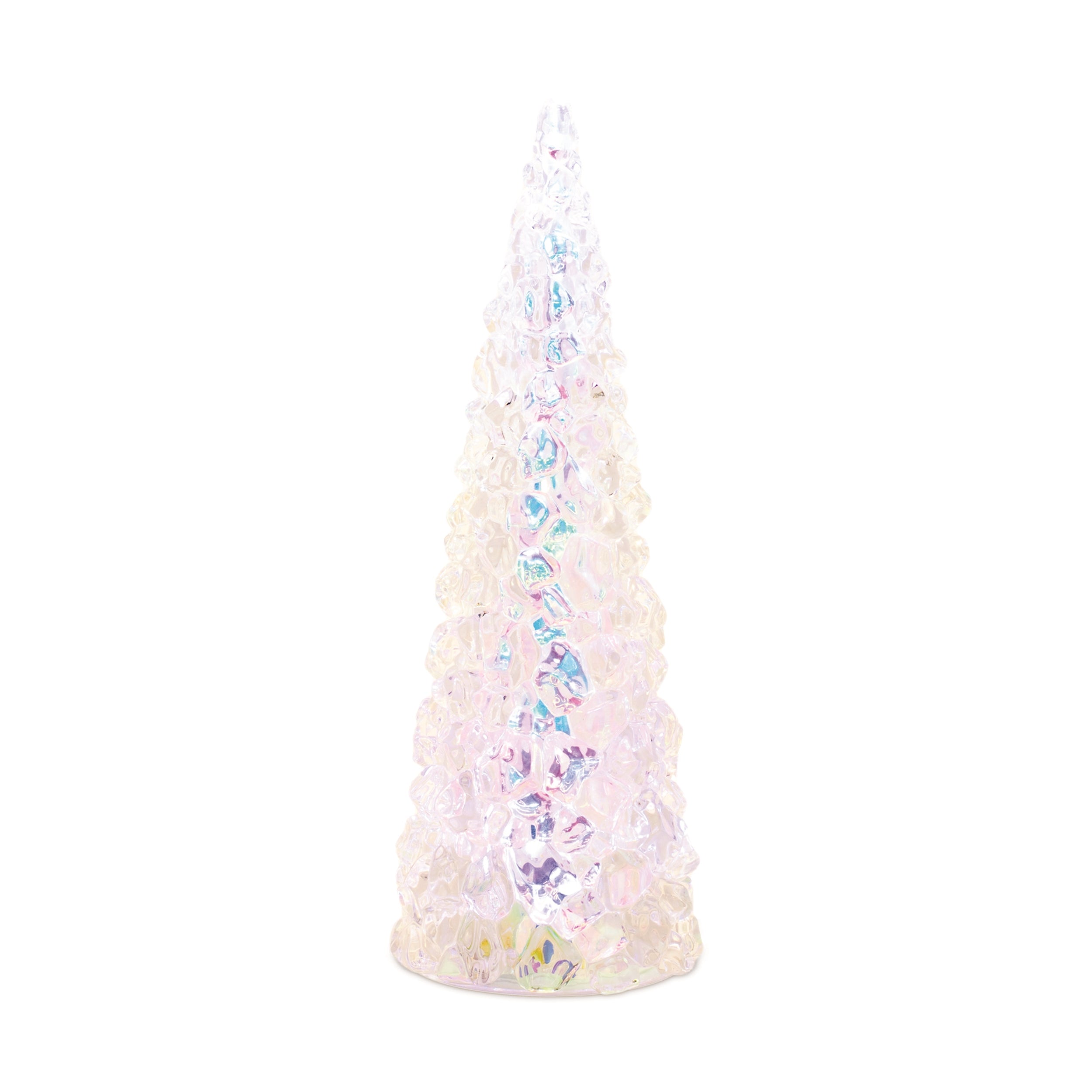 LED Tree 13.5”H  3 AA Batteries Not Included 6 Hr Timer