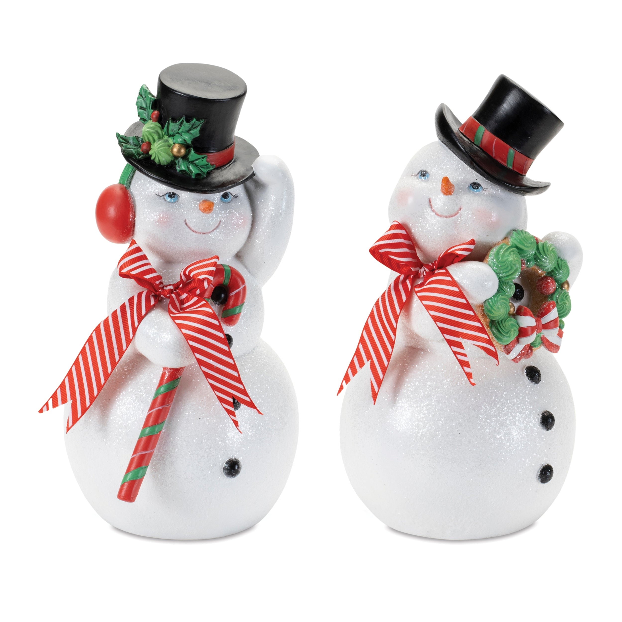 Snowman (2 Asst) 12”H Resin