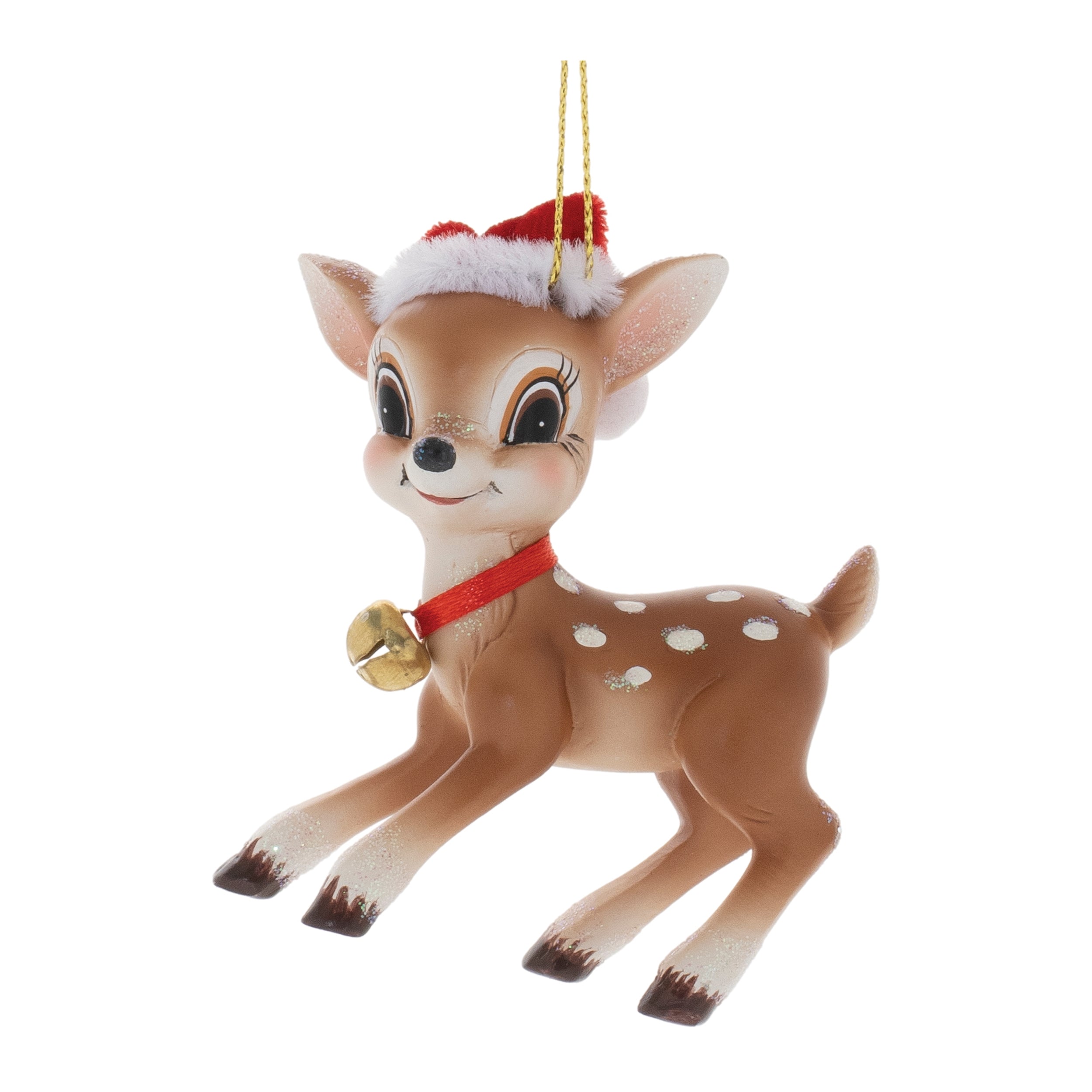 Fawn Ornament 3”H Resin