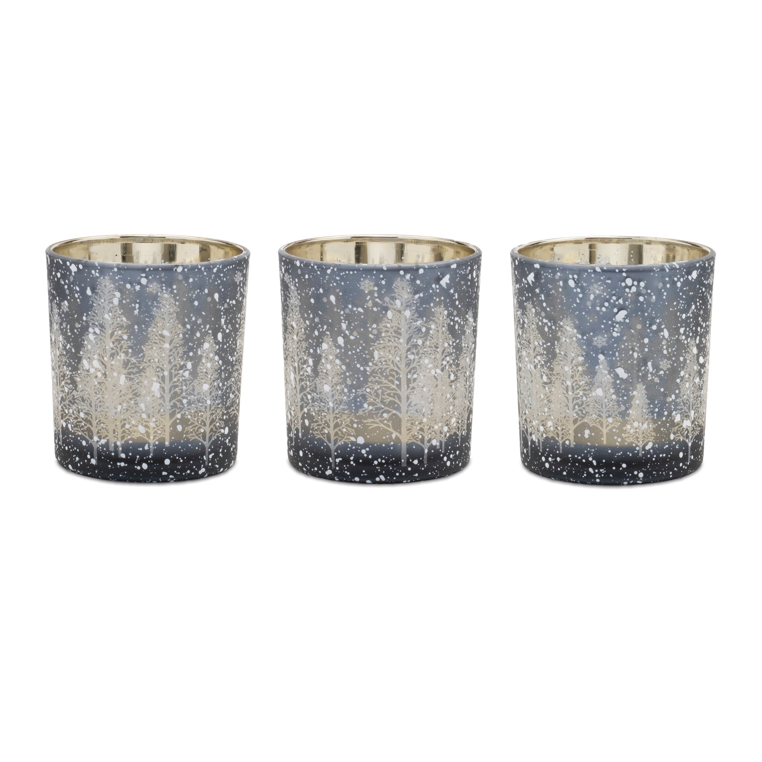 Votive Holder (Set of 3) 3”H Glass