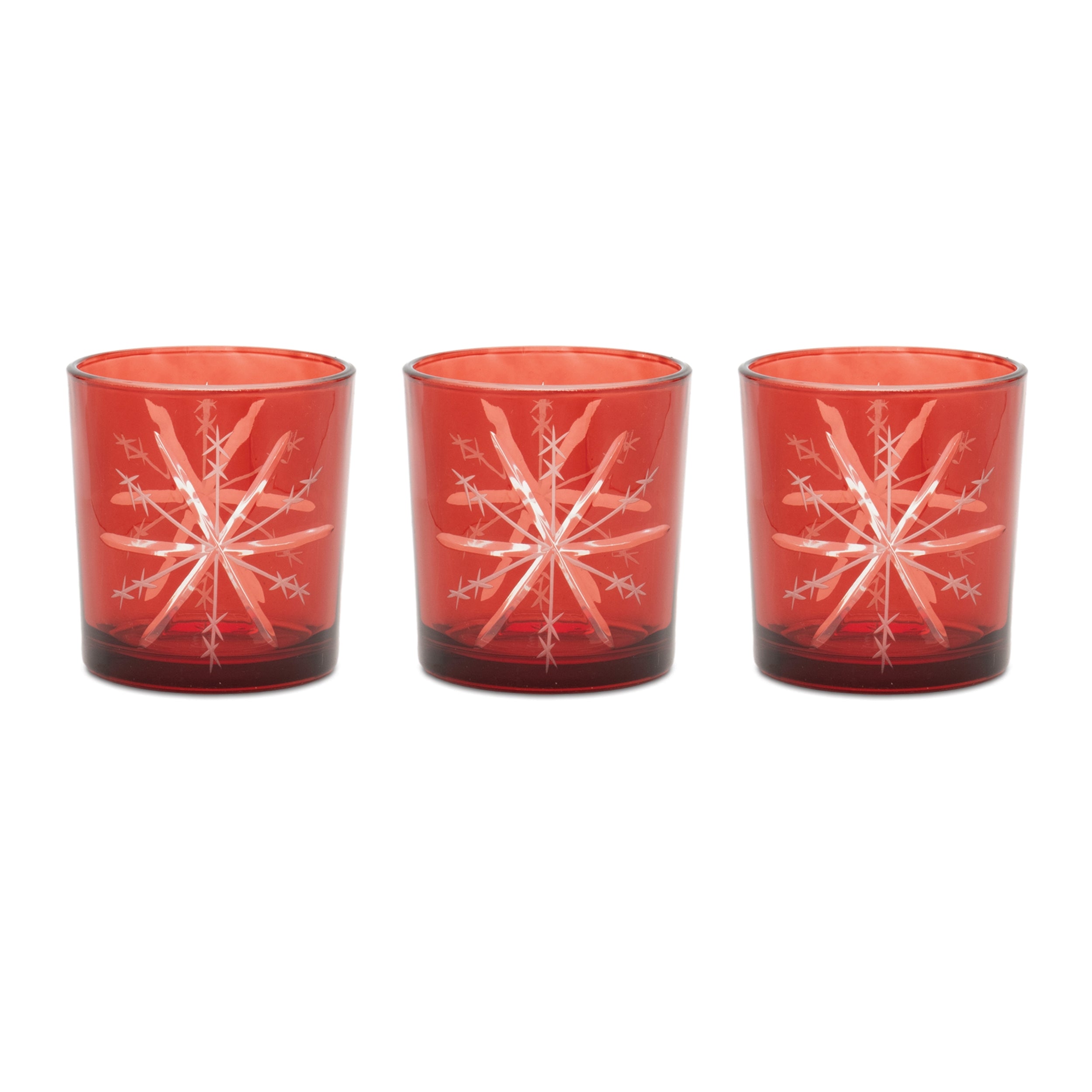 Votive Holder (Set of 3) 3"H Glass