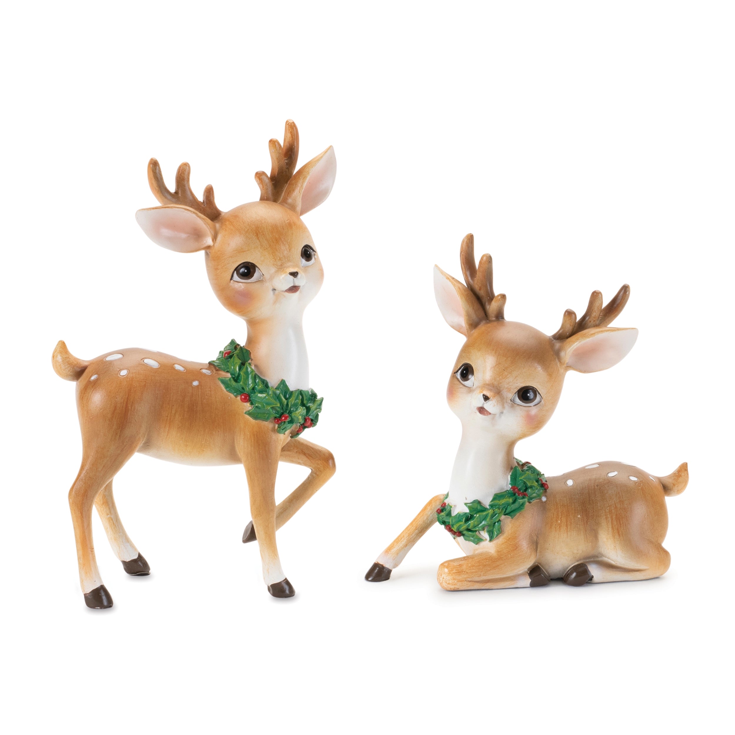 Deer (2 Asst) 5.5"H, 7.5"H Resin