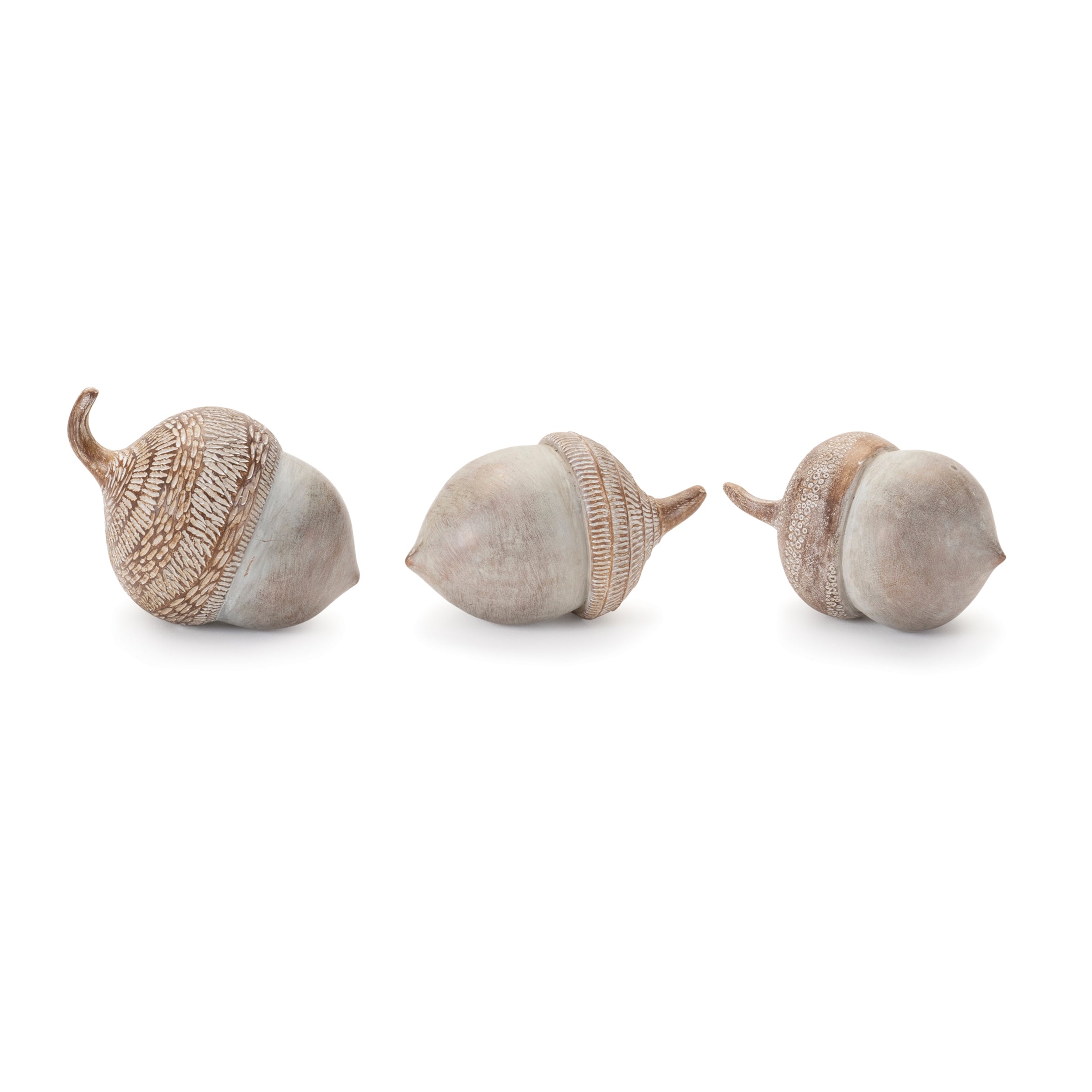 Acorn (Set of 6) 4"H Resin