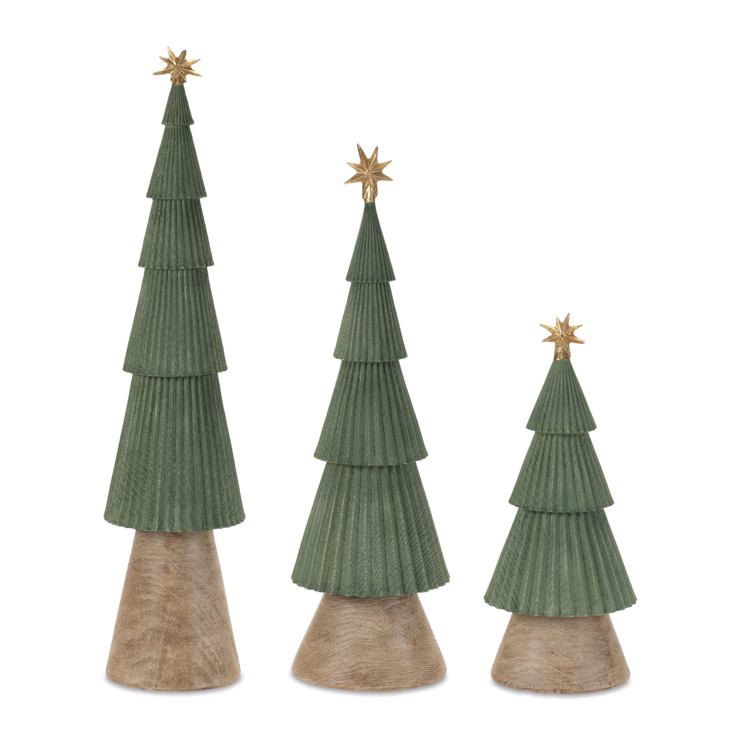 Tree (Set of 3) 12"H, 18"H, 21.5"H Resin